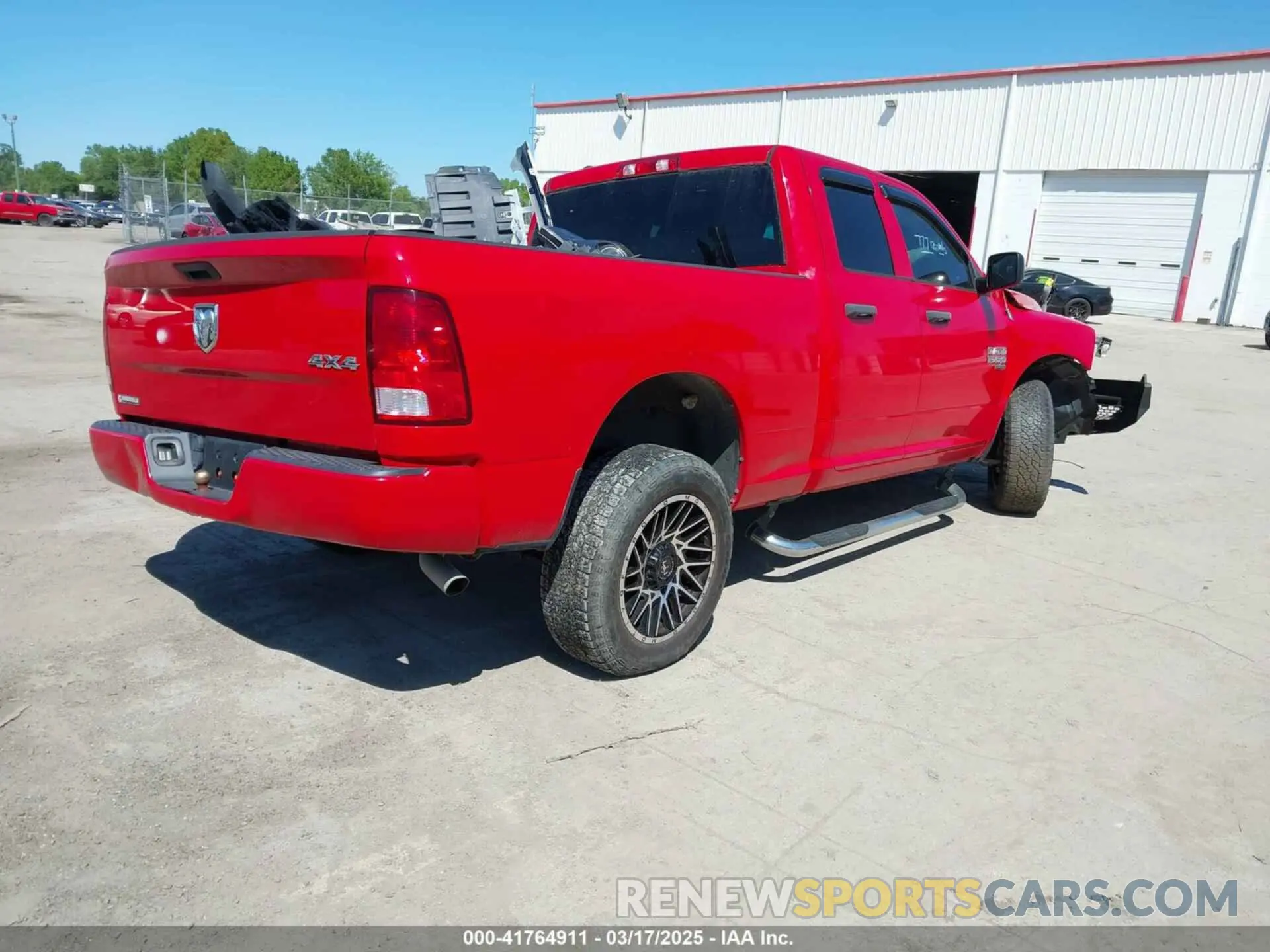 4 Photograph of a damaged car 1C6RR7FG6KS531809 RAM 1500 CLASSIC 2019