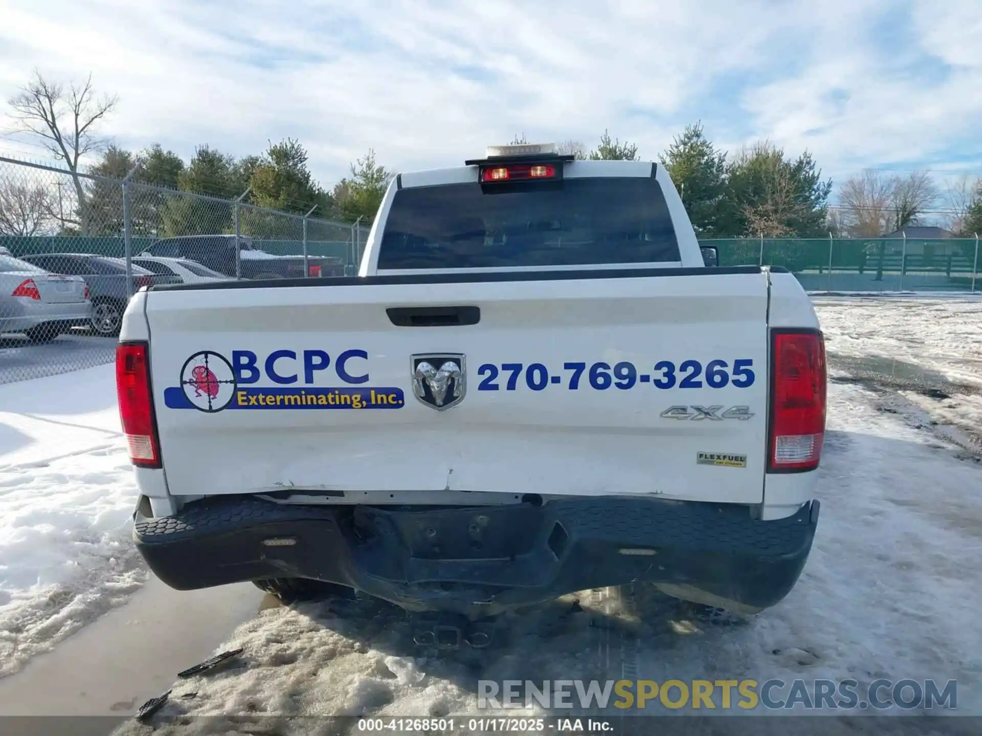 16 Photograph of a damaged car 1C6RR7FG6KS708844 RAM 1500 CLASSIC 2019