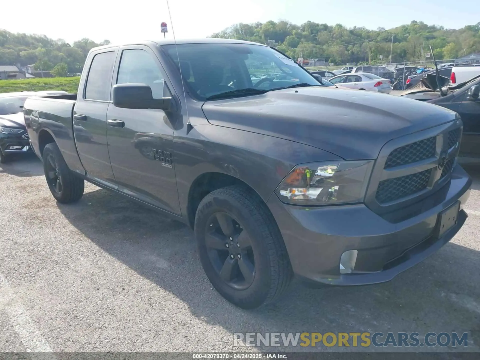 1 Photograph of a damaged car 1C6RR7FG9KS579417 RAM 1500 CLASSIC 2019