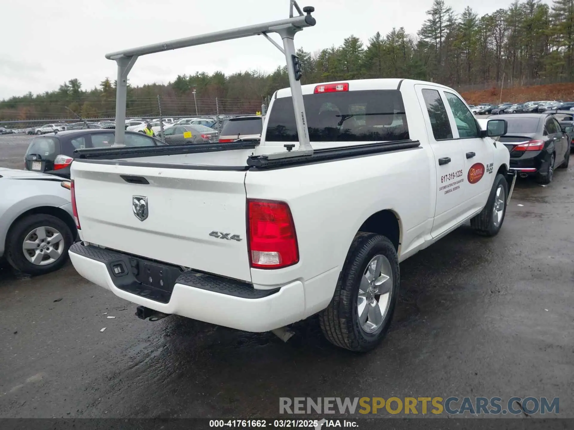 4 Photograph of a damaged car 1C6RR7FG9KS646937 RAM 1500 CLASSIC 2019