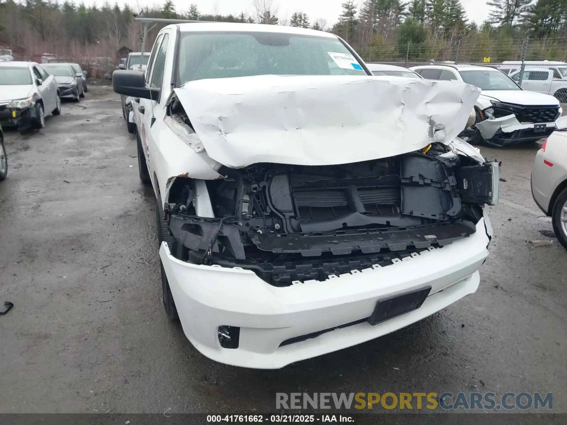 6 Photograph of a damaged car 1C6RR7FG9KS646937 RAM 1500 CLASSIC 2019