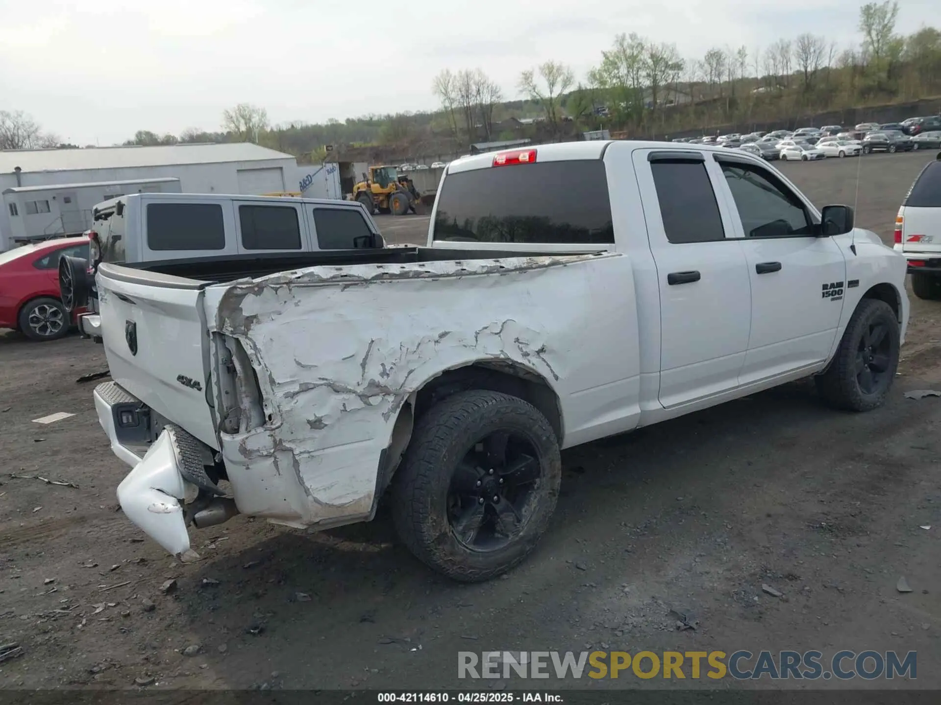 4 Photograph of a damaged car 1C6RR7FT5KS570579 RAM 1500 CLASSIC 2019