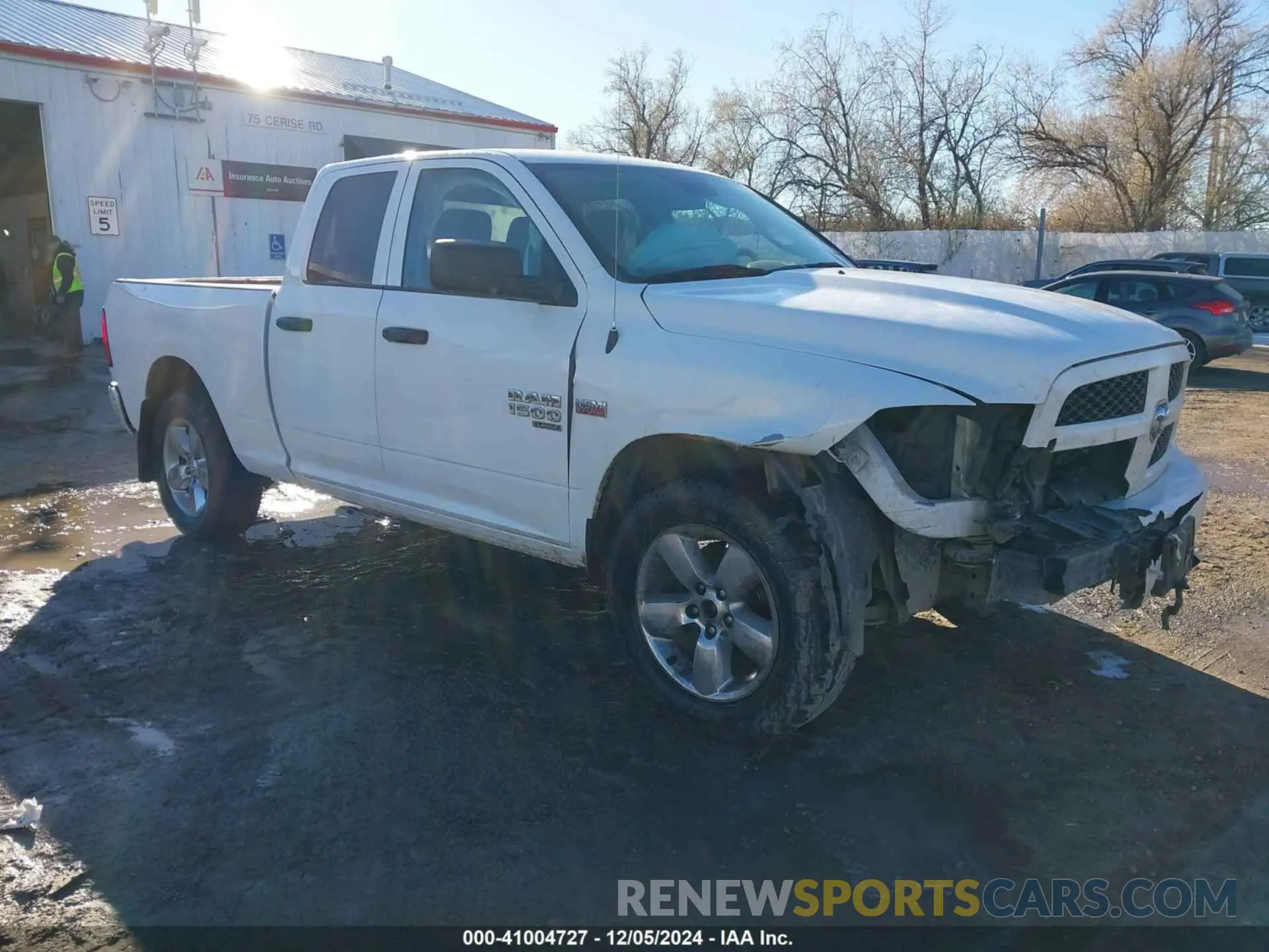 1 Photograph of a damaged car 1C6RR7FT5KS626746 RAM 1500 CLASSIC 2019