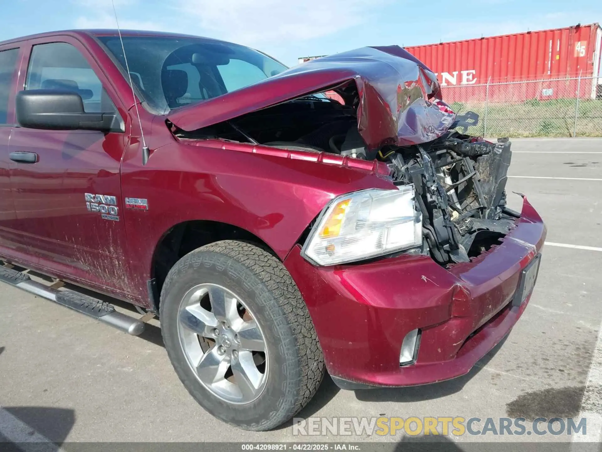 18 Photograph of a damaged car 1C6RR7FT9KS665856 RAM 1500 CLASSIC 2019