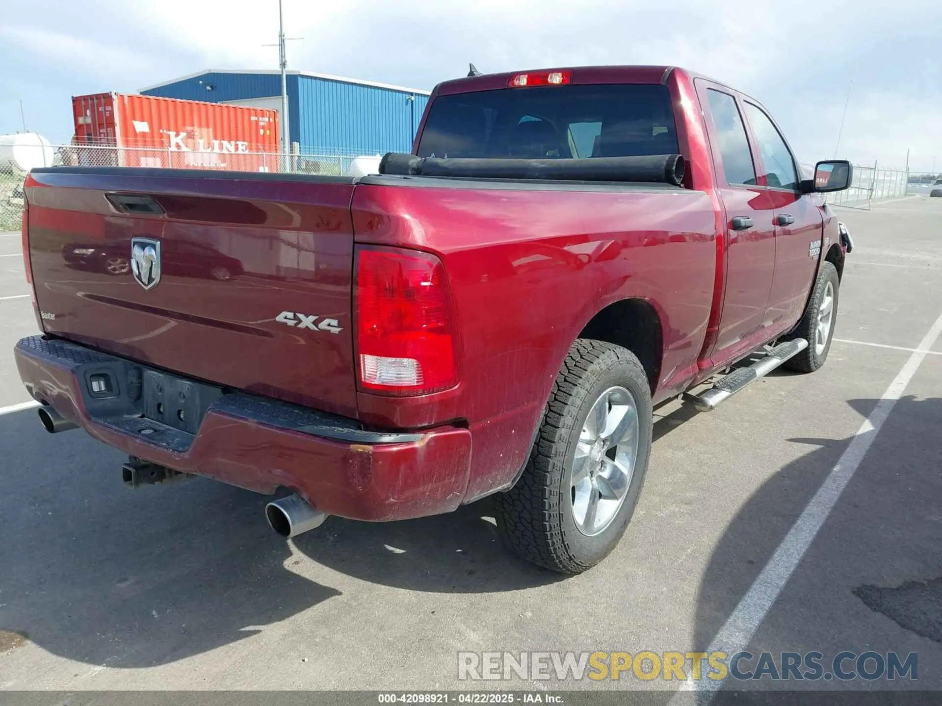4 Photograph of a damaged car 1C6RR7FT9KS665856 RAM 1500 CLASSIC 2019