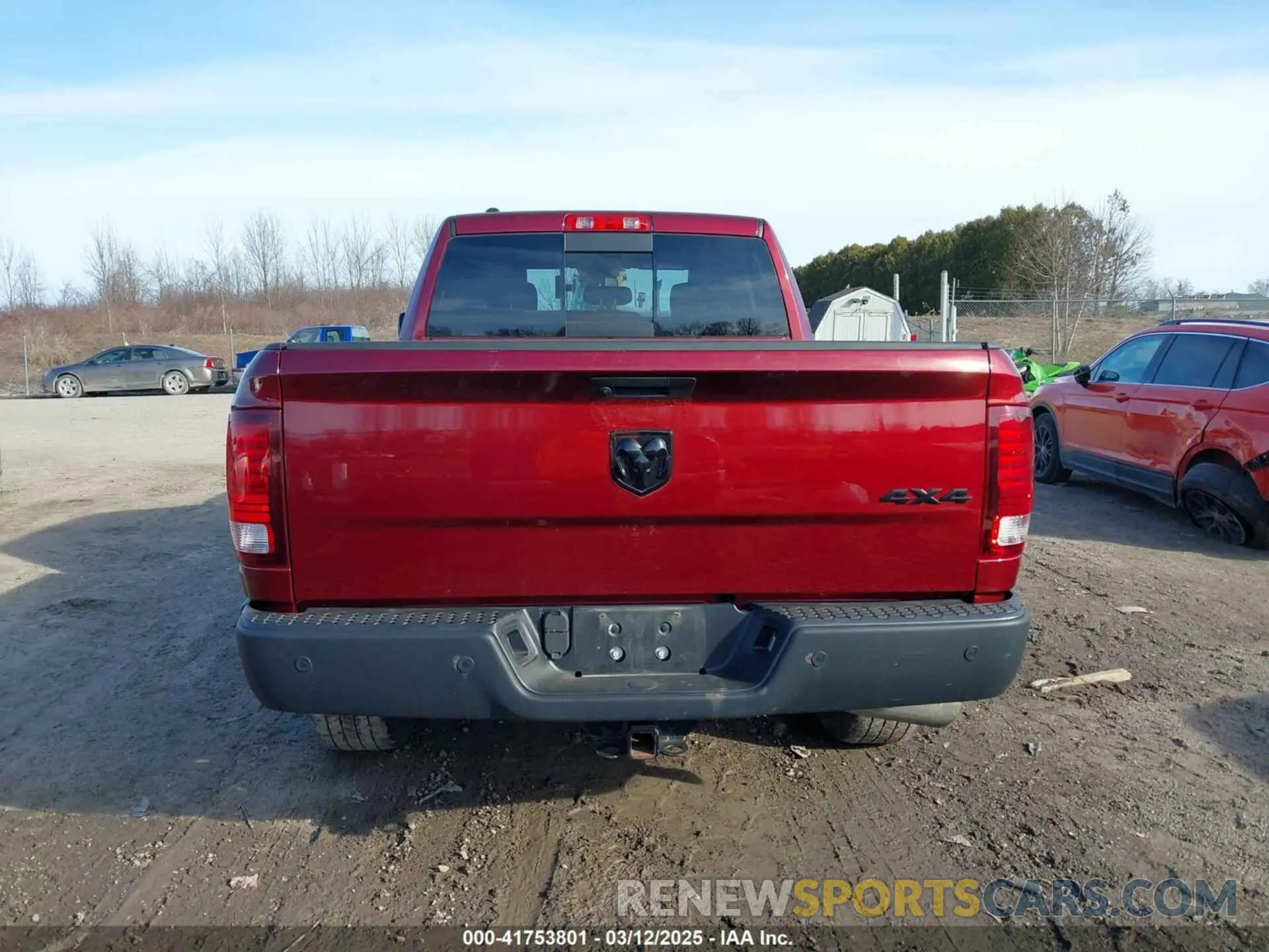 16 Photograph of a damaged car 1C6RR7GG3KS666230 RAM 1500 CLASSIC 2019