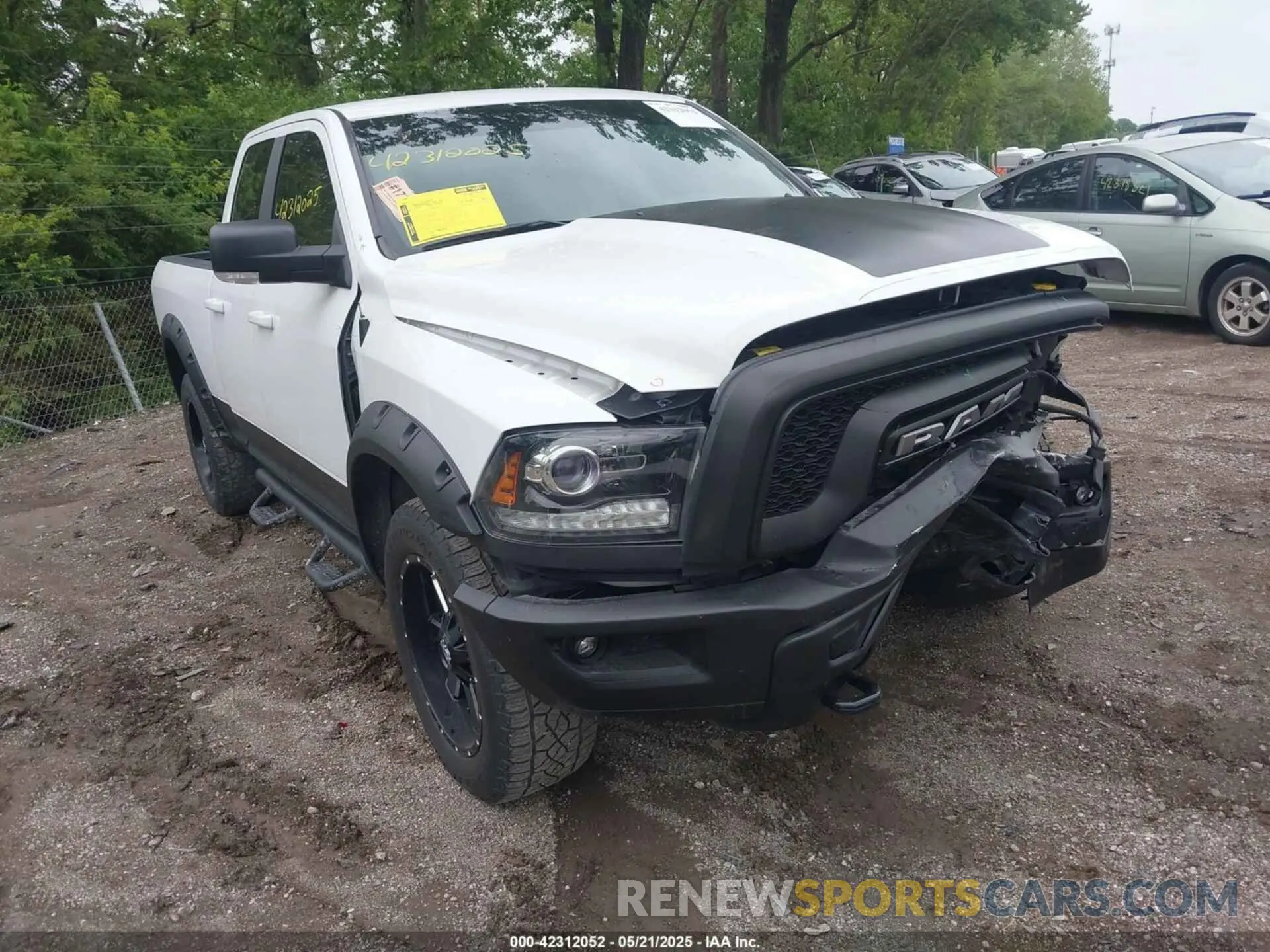 1 Photograph of a damaged car 1C6RR7GGXKS616991 RAM 1500 CLASSIC 2019