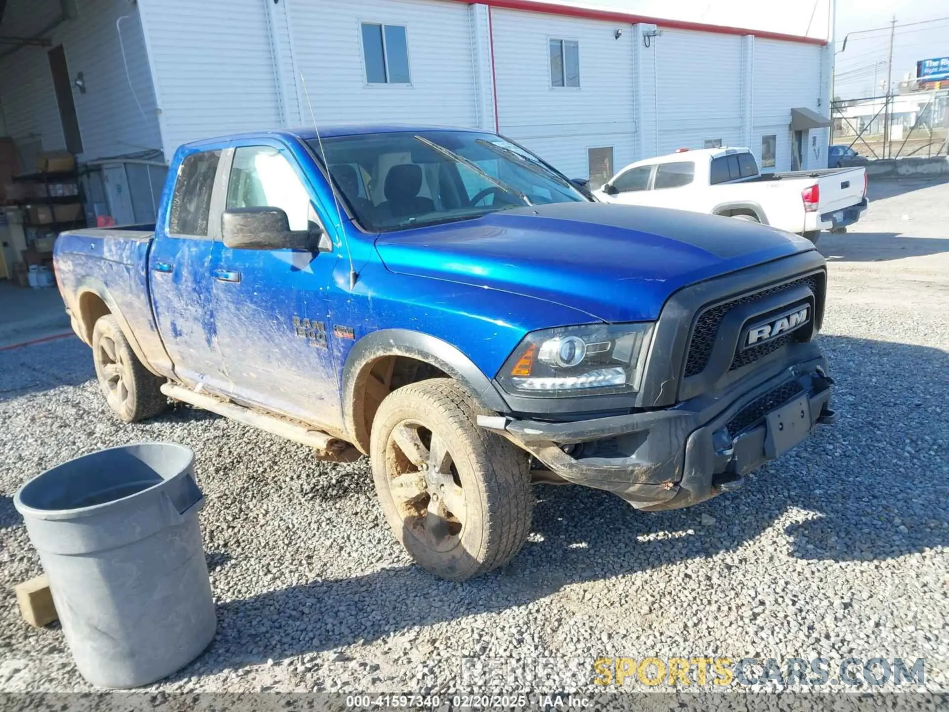 1 Photograph of a damaged car 1C6RR7GT7KS648424 RAM 1500 CLASSIC 2019