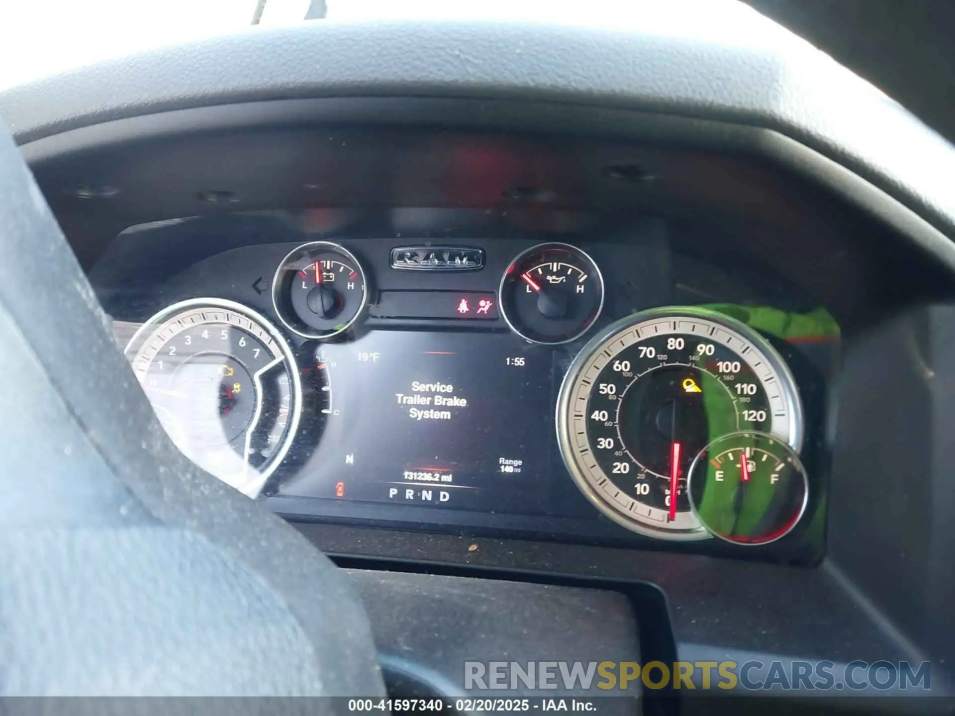 7 Photograph of a damaged car 1C6RR7GT7KS648424 RAM 1500 CLASSIC 2019