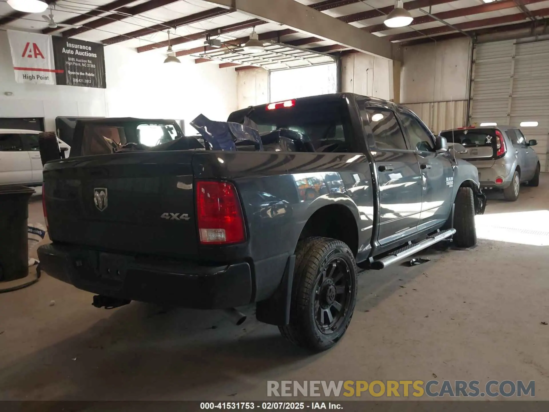 4 Photograph of a damaged car 1C6RR7KG3KS534804 RAM 1500 CLASSIC 2019