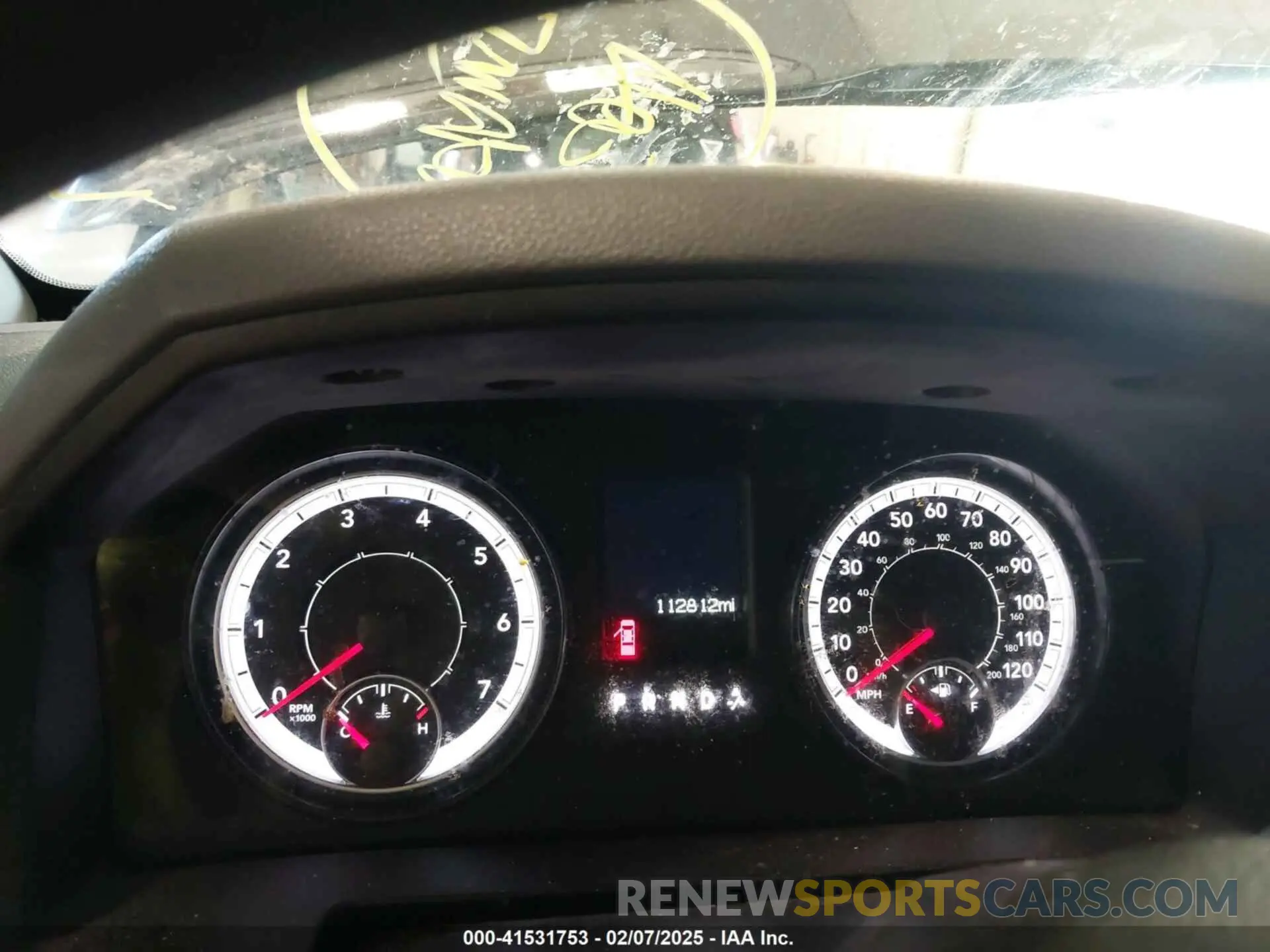7 Photograph of a damaged car 1C6RR7KG3KS534804 RAM 1500 CLASSIC 2019
