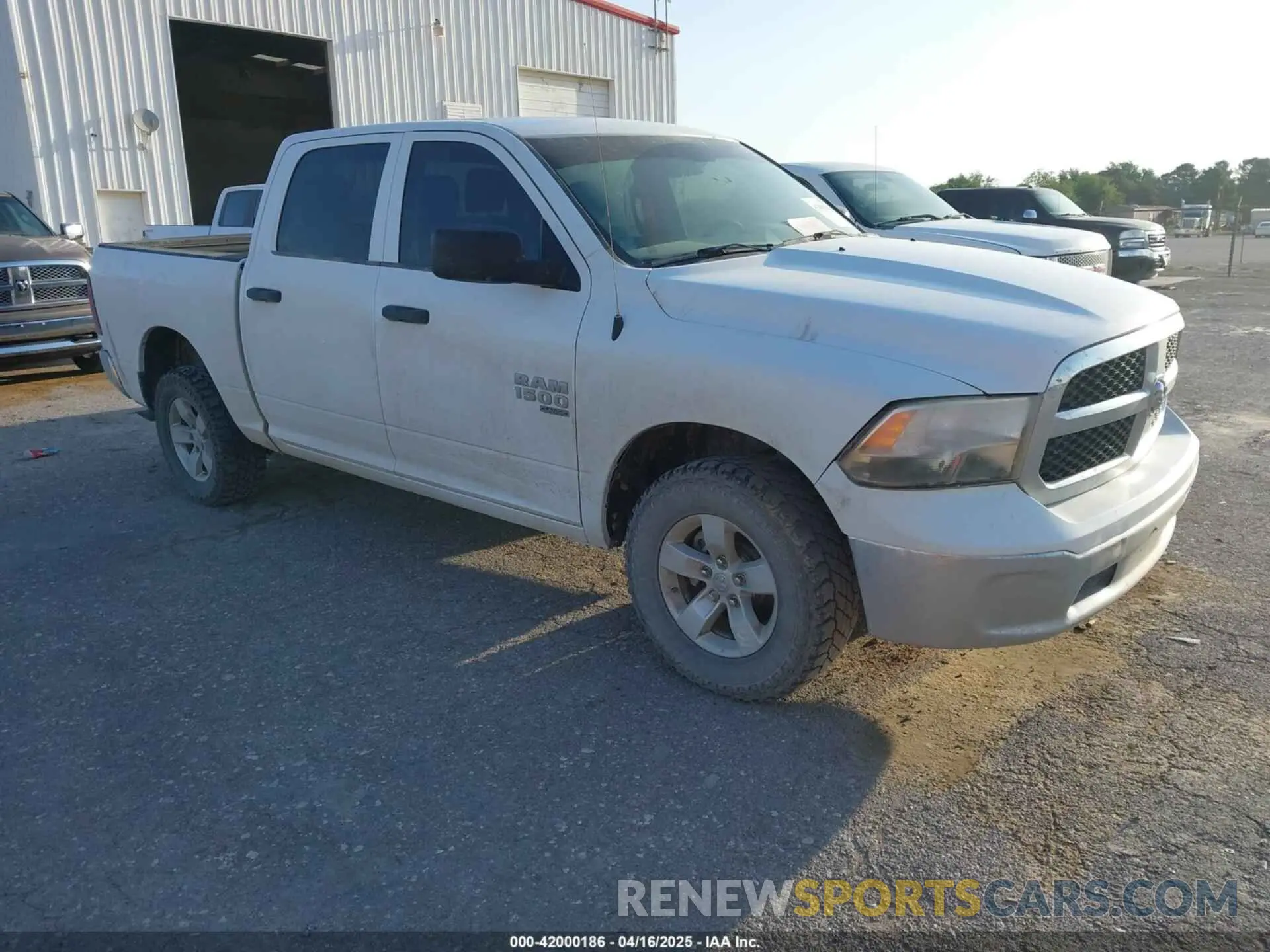 1 Photograph of a damaged car 1C6RR7KG8KS520218 RAM 1500 CLASSIC 2019