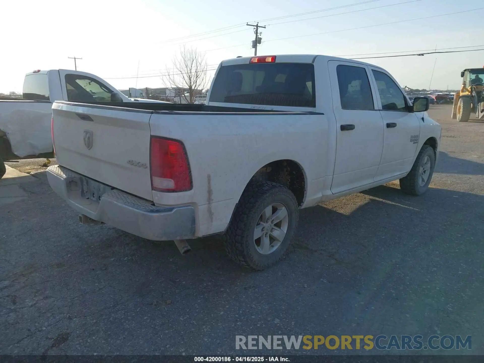 4 Photograph of a damaged car 1C6RR7KG8KS520218 RAM 1500 CLASSIC 2019