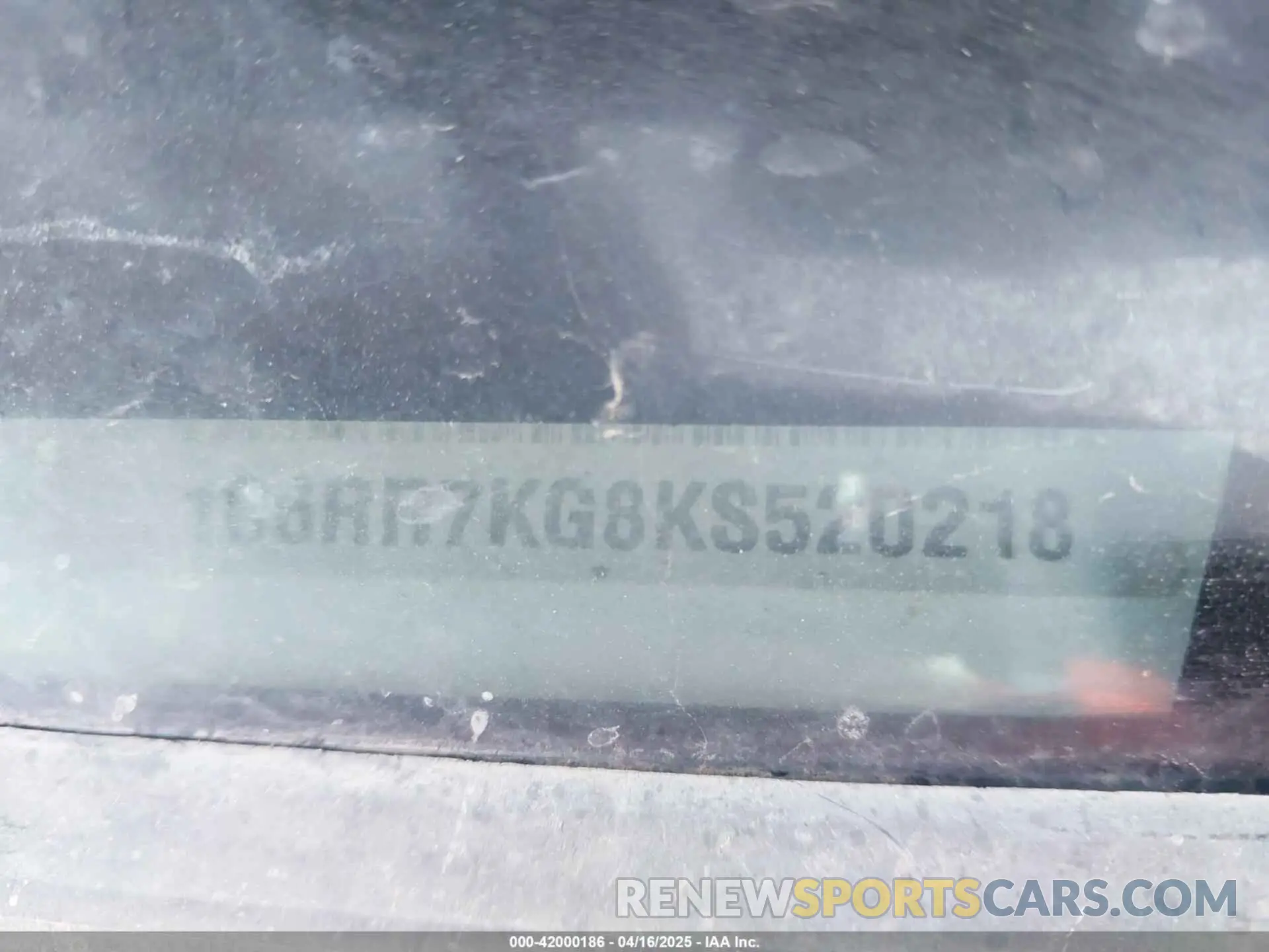 9 Photograph of a damaged car 1C6RR7KG8KS520218 RAM 1500 CLASSIC 2019