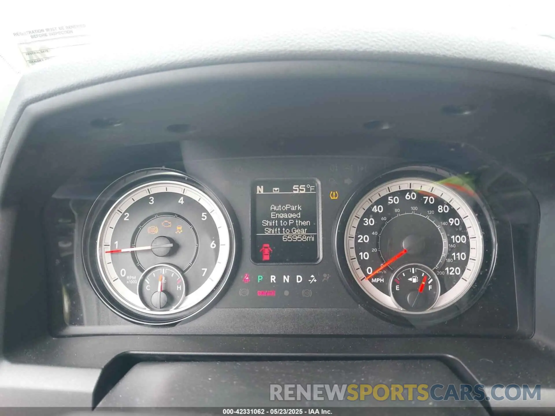 7 Photograph of a damaged car 1C6RR7KG9KS520387 RAM 1500 CLASSIC 2019