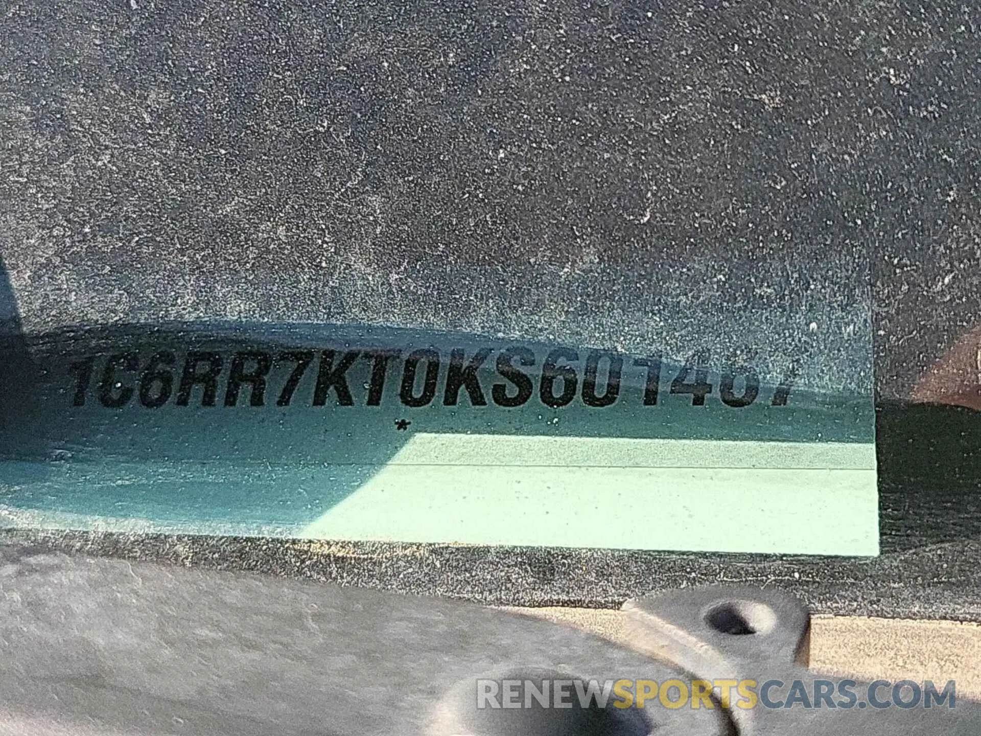 14 Photograph of a damaged car 1C6RR7KT0KS601467 RAM 1500 CLASSIC 2019