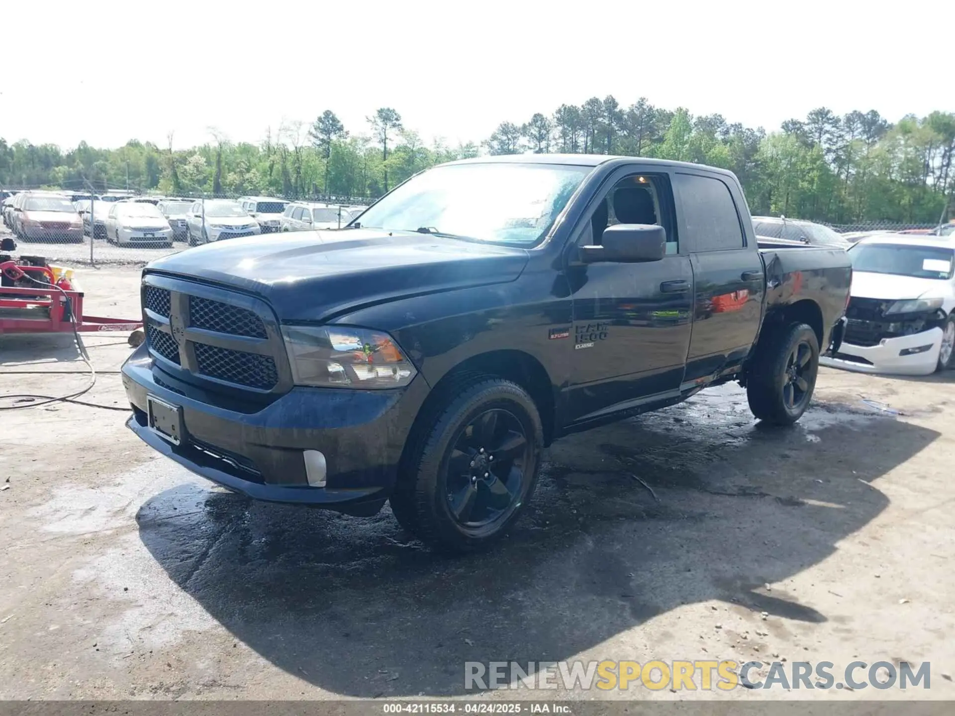 2 Photograph of a damaged car 1C6RR7KT7KS519977 RAM 1500 CLASSIC 2019