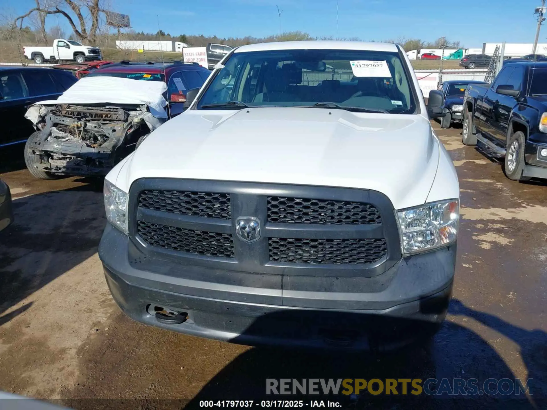 13 Photograph of a damaged car 1C6RR7KT7KS692902 RAM 1500 CLASSIC 2019