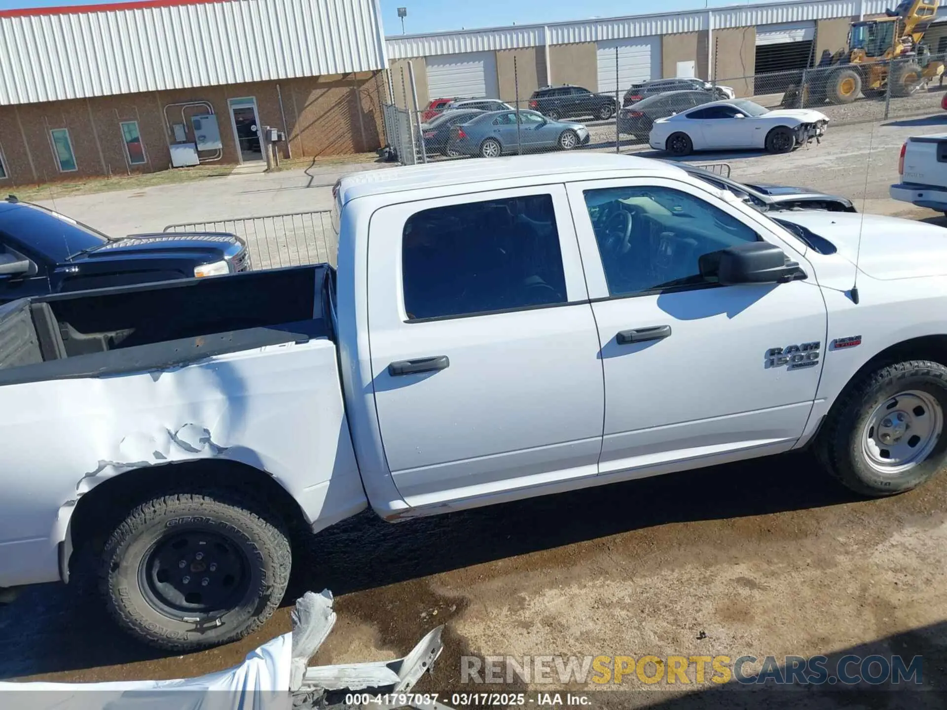 14 Photograph of a damaged car 1C6RR7KT7KS692902 RAM 1500 CLASSIC 2019
