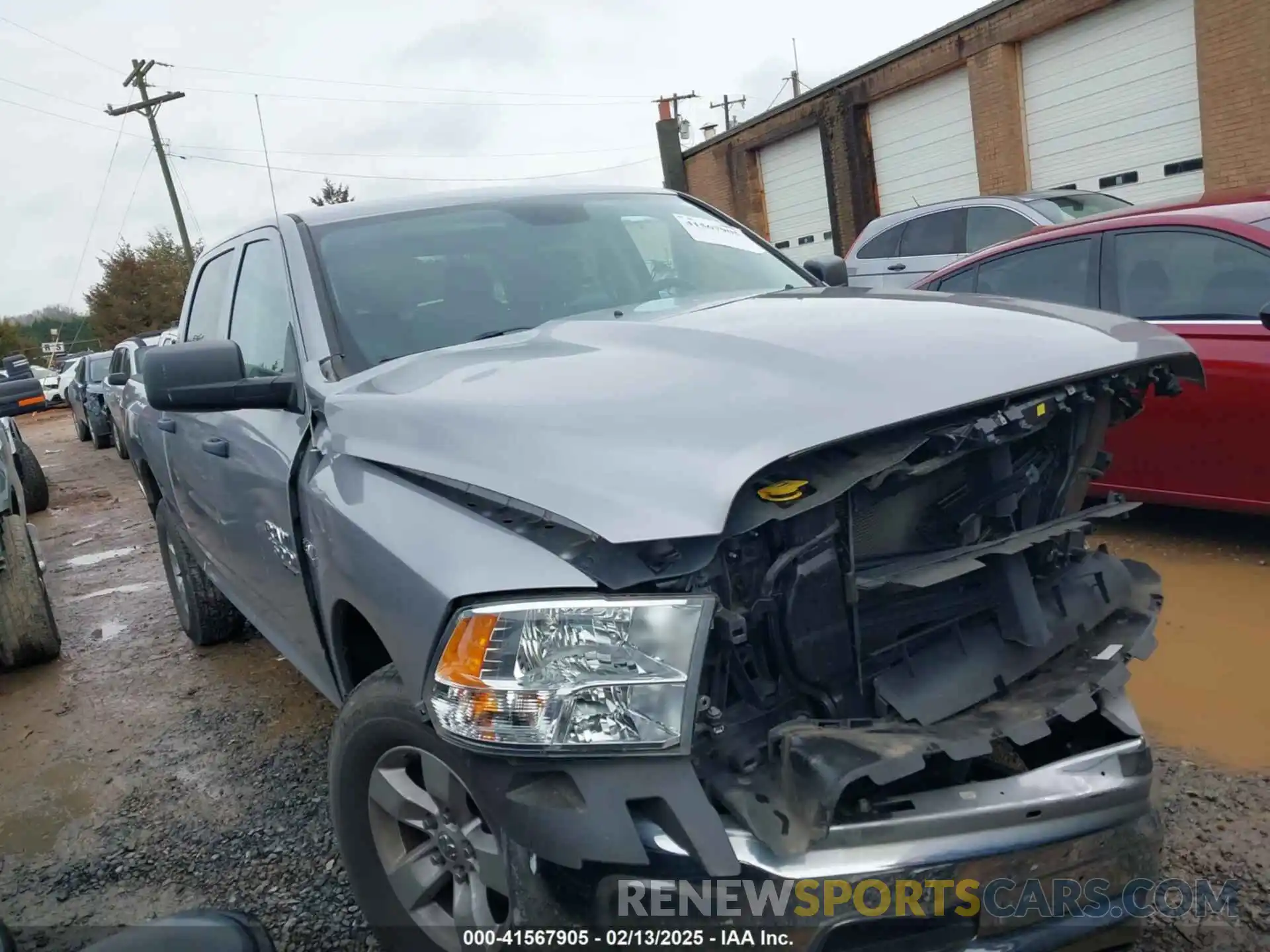 14 Photograph of a damaged car 1C6RR7KT8KS742948 RAM 1500 CLASSIC 2019