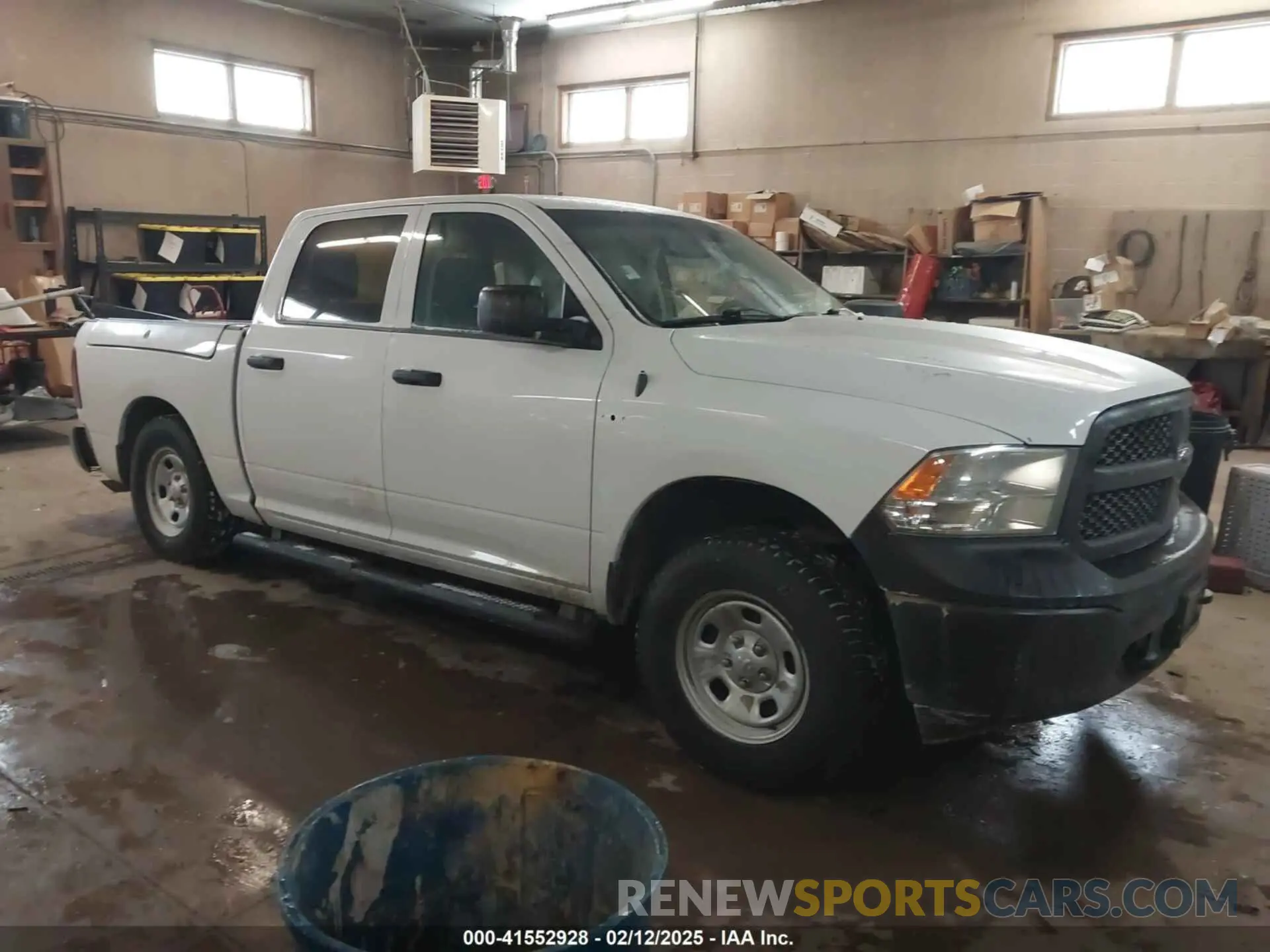 1 Photograph of a damaged car 1C6RR7KTXKS677570 RAM 1500 CLASSIC 2019