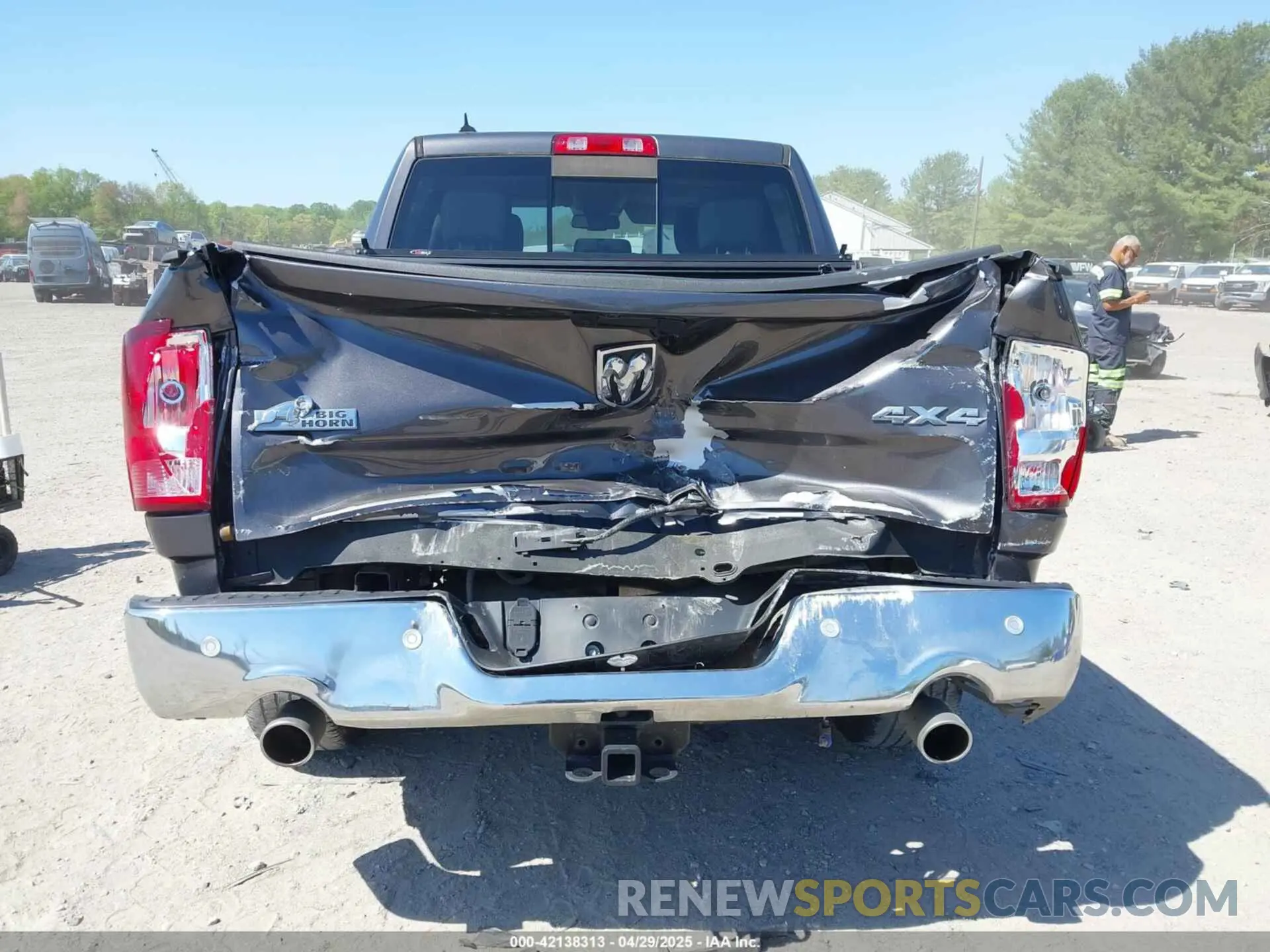 16 Photograph of a damaged car 1C6RR7LT1KS523232 RAM 1500 CLASSIC 2019