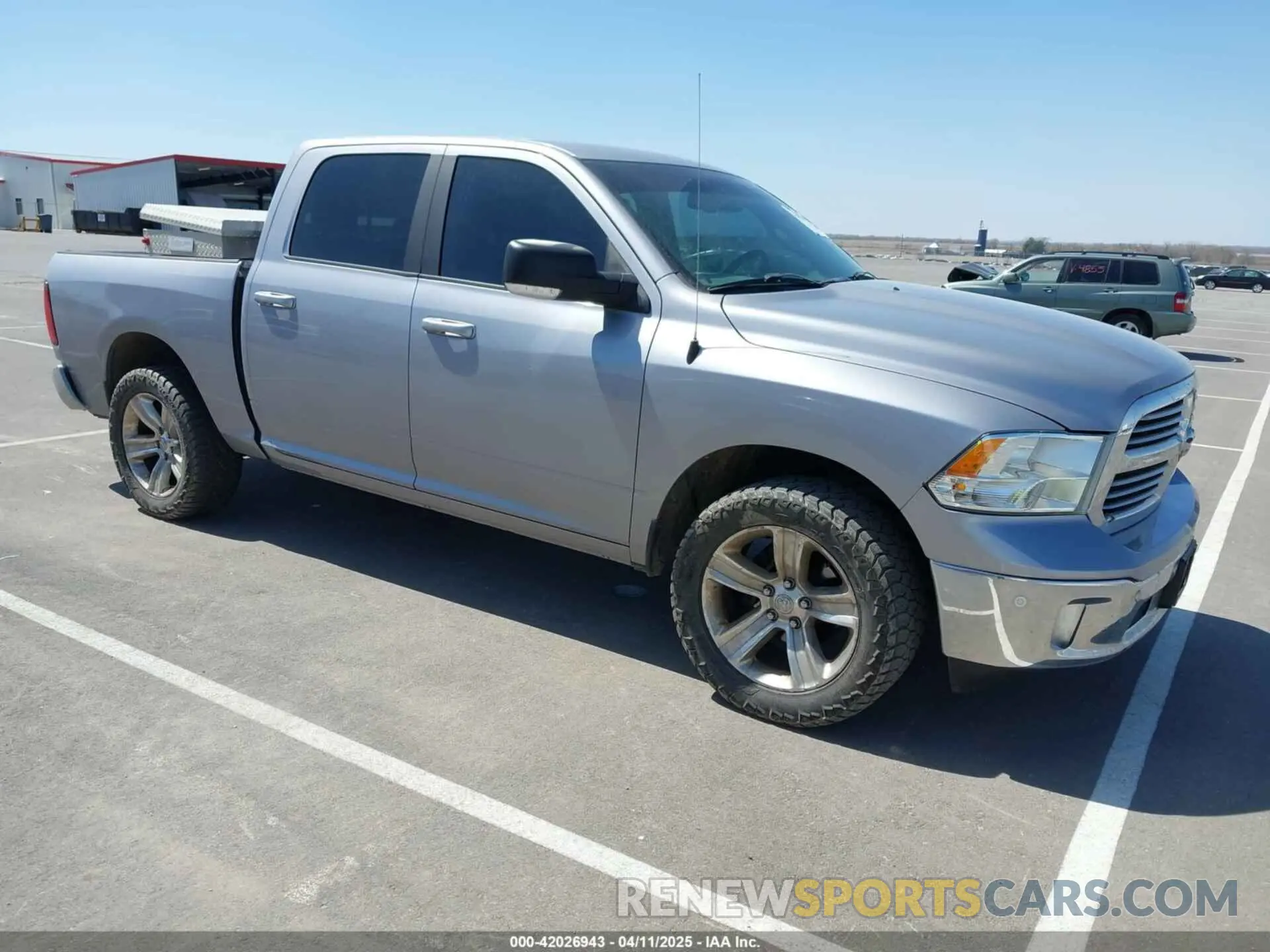 1 Photograph of a damaged car 1C6RR7LT1KS687578 RAM 1500 CLASSIC 2019