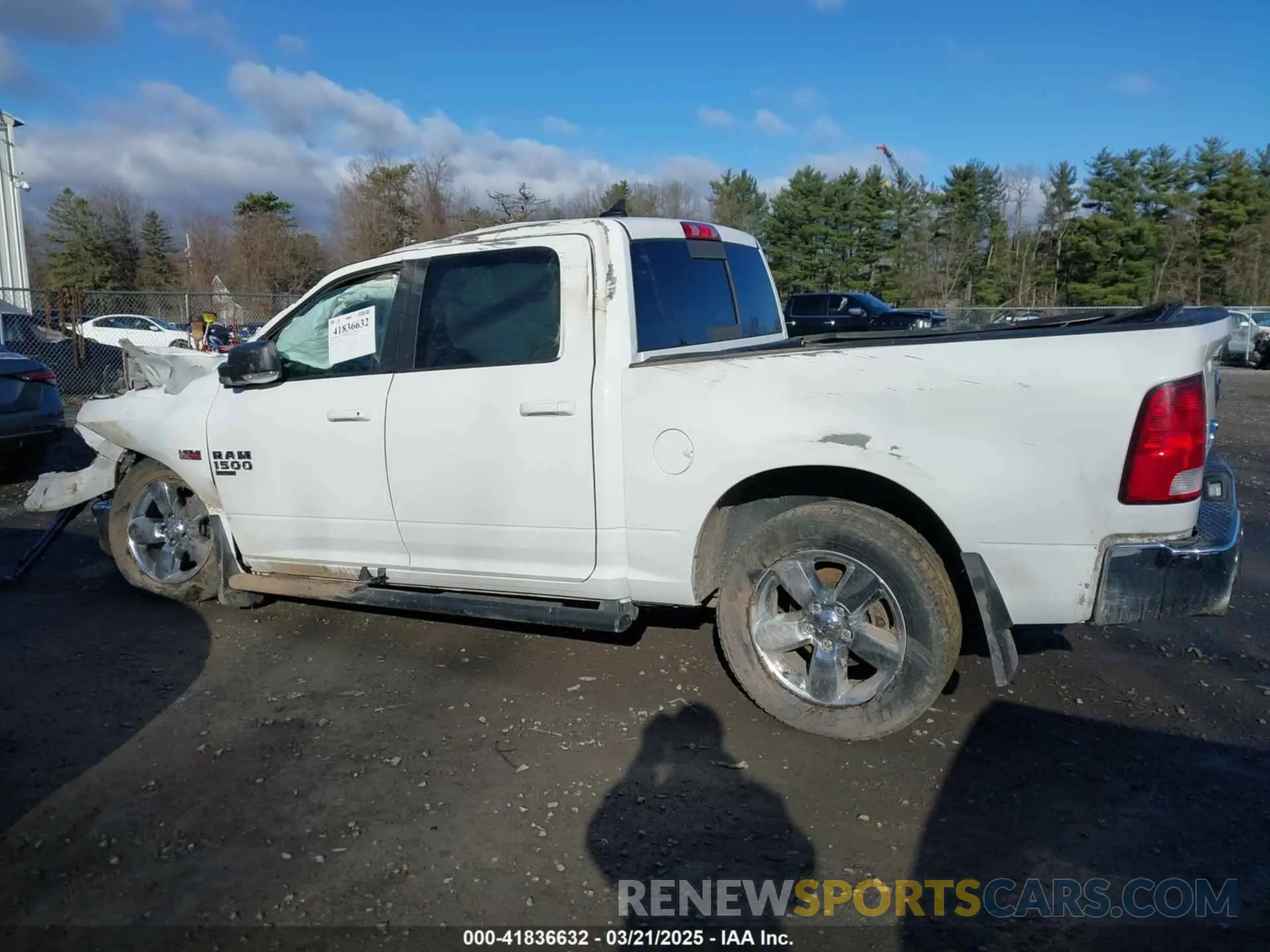 14 Photograph of a damaged car 1C6RR7LT2KS558085 RAM 1500 CLASSIC 2019