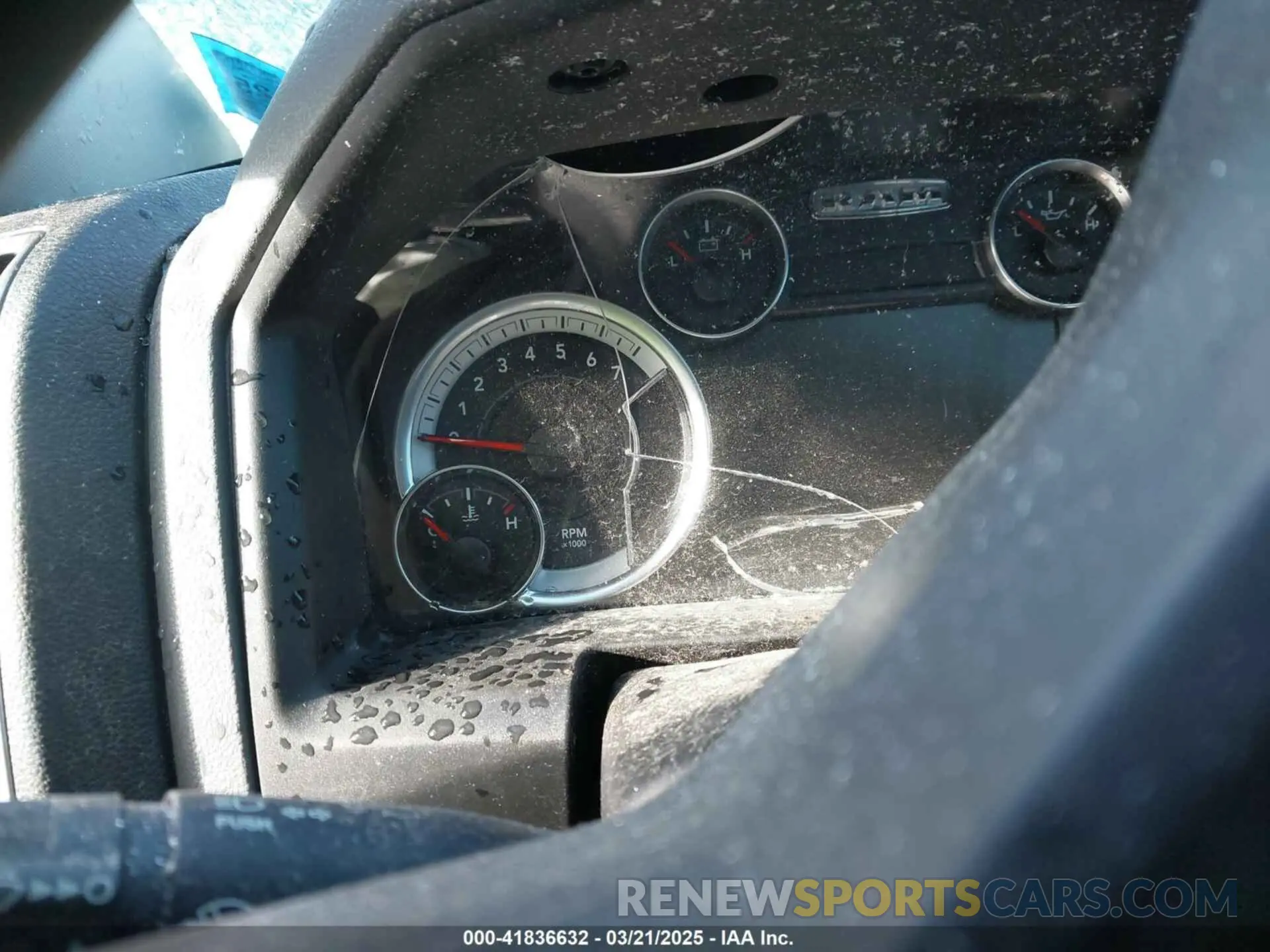 7 Photograph of a damaged car 1C6RR7LT2KS558085 RAM 1500 CLASSIC 2019