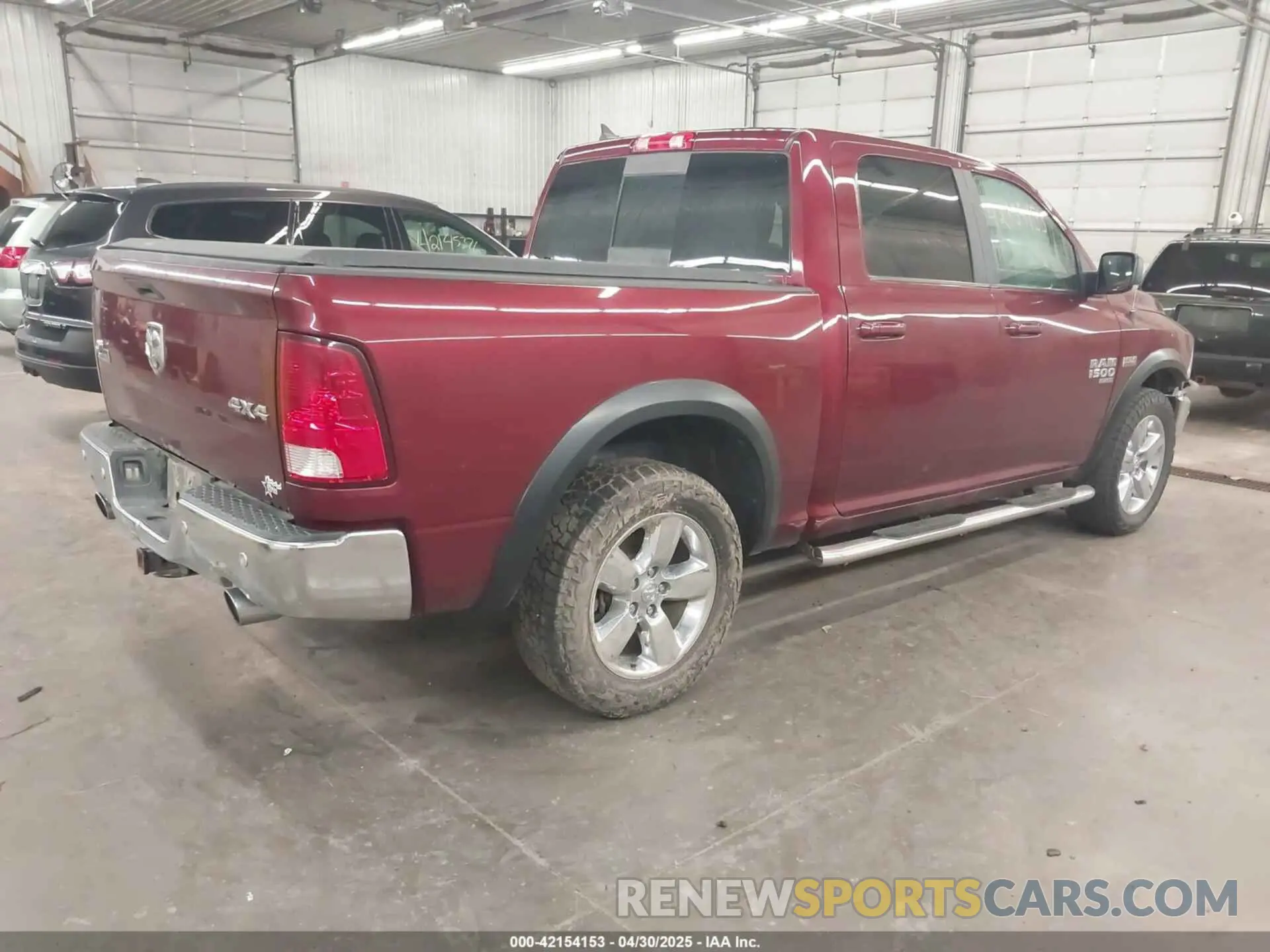 4 Photograph of a damaged car 1C6RR7LT2KS735542 RAM 1500 CLASSIC 2019