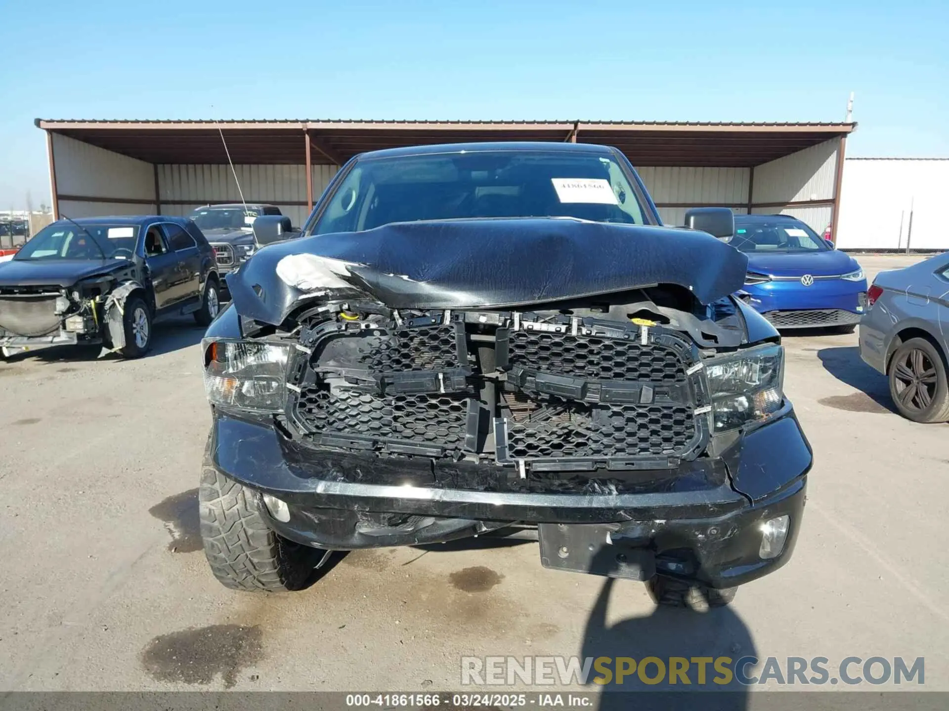13 Photograph of a damaged car 1C6RR7LT3KS534975 RAM 1500 CLASSIC 2019