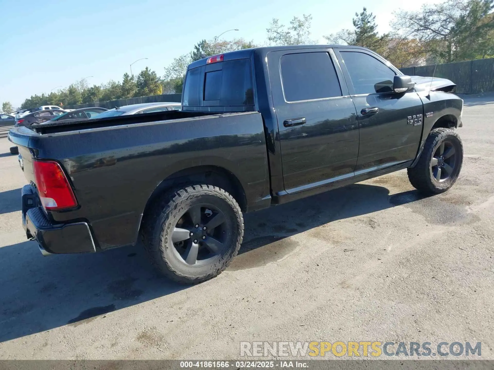 4 Photograph of a damaged car 1C6RR7LT3KS534975 RAM 1500 CLASSIC 2019