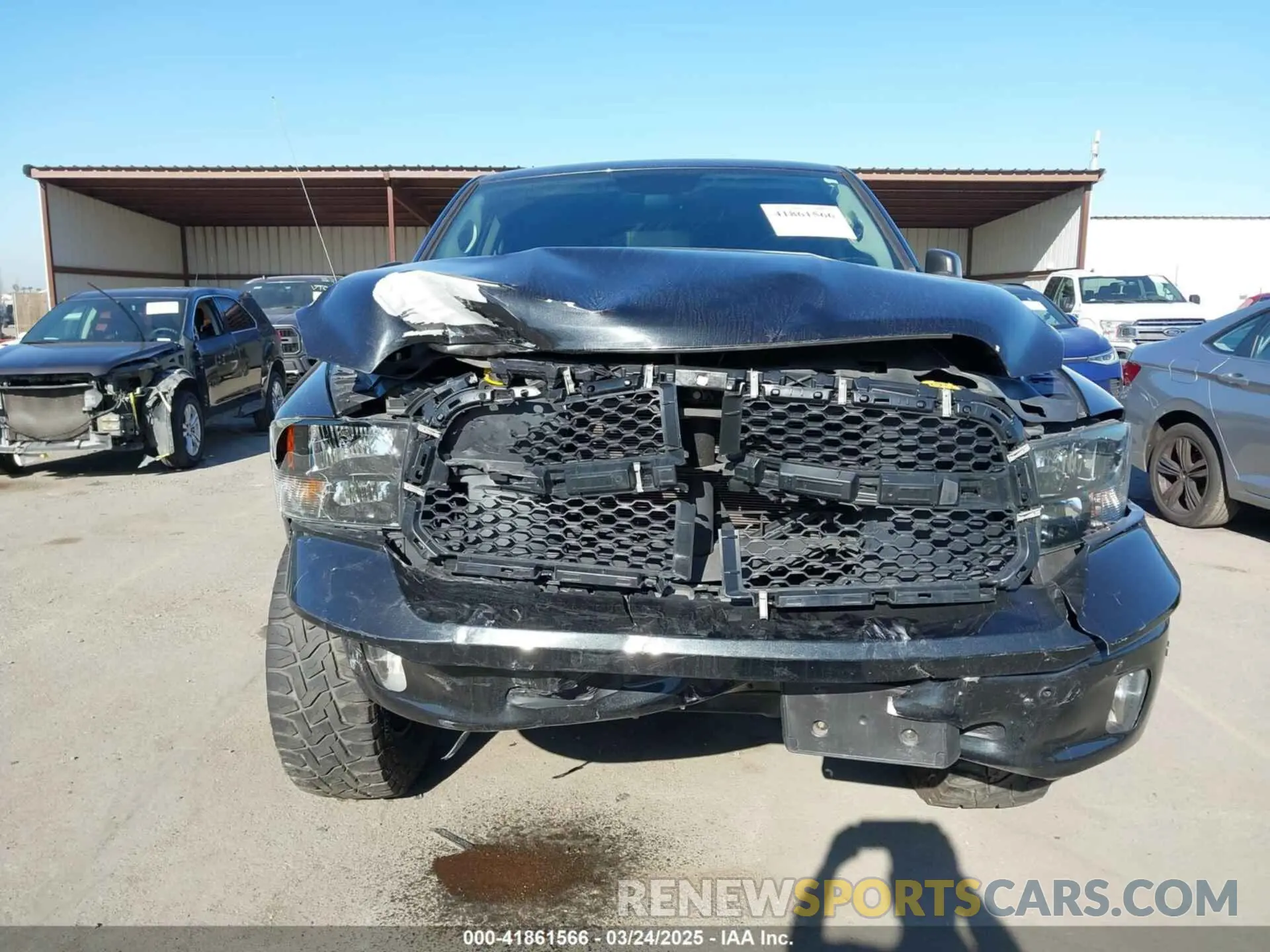 6 Photograph of a damaged car 1C6RR7LT3KS534975 RAM 1500 CLASSIC 2019