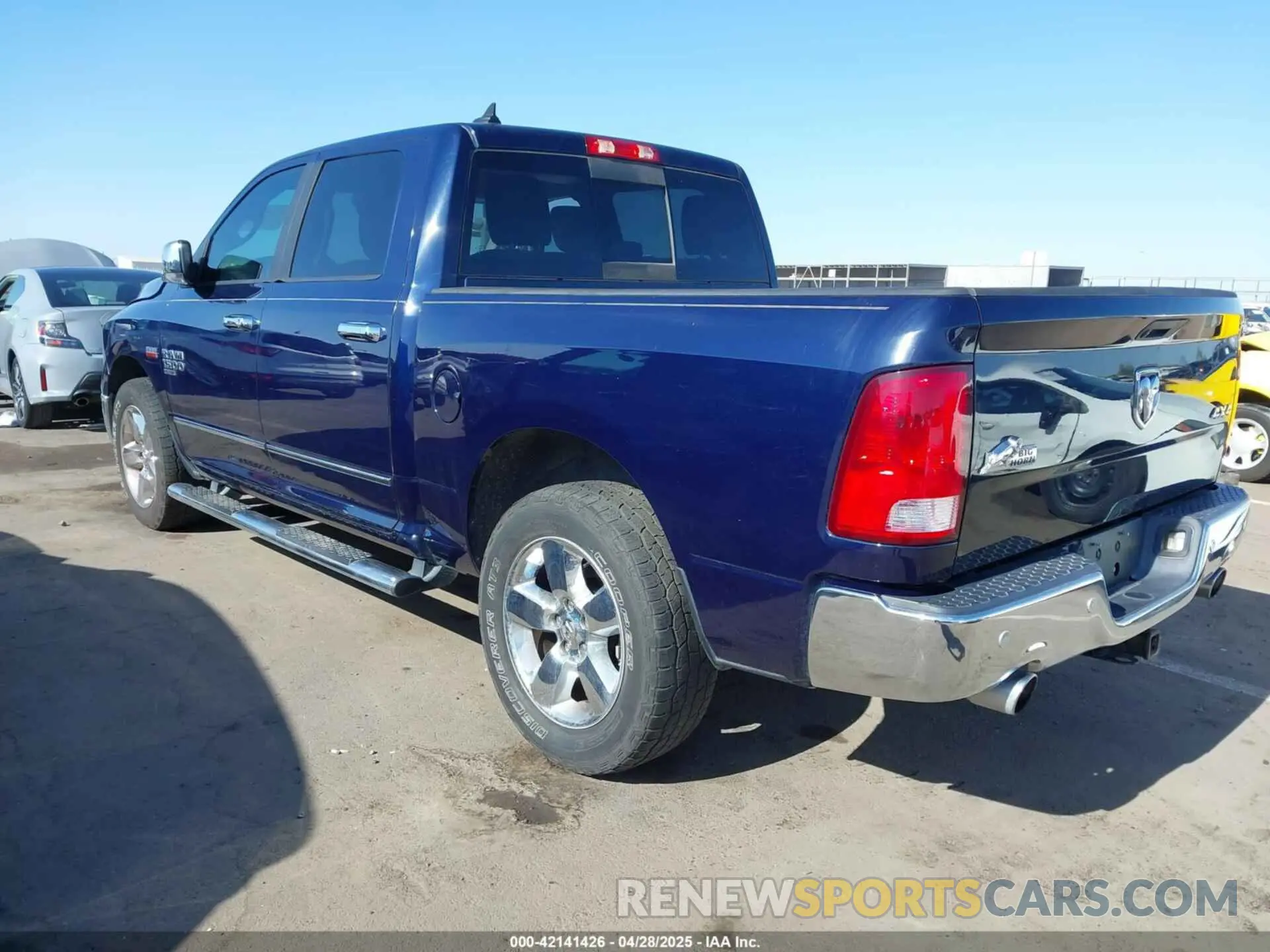 3 Photograph of a damaged car 1C6RR7LT3KS600134 RAM 1500 CLASSIC 2019
