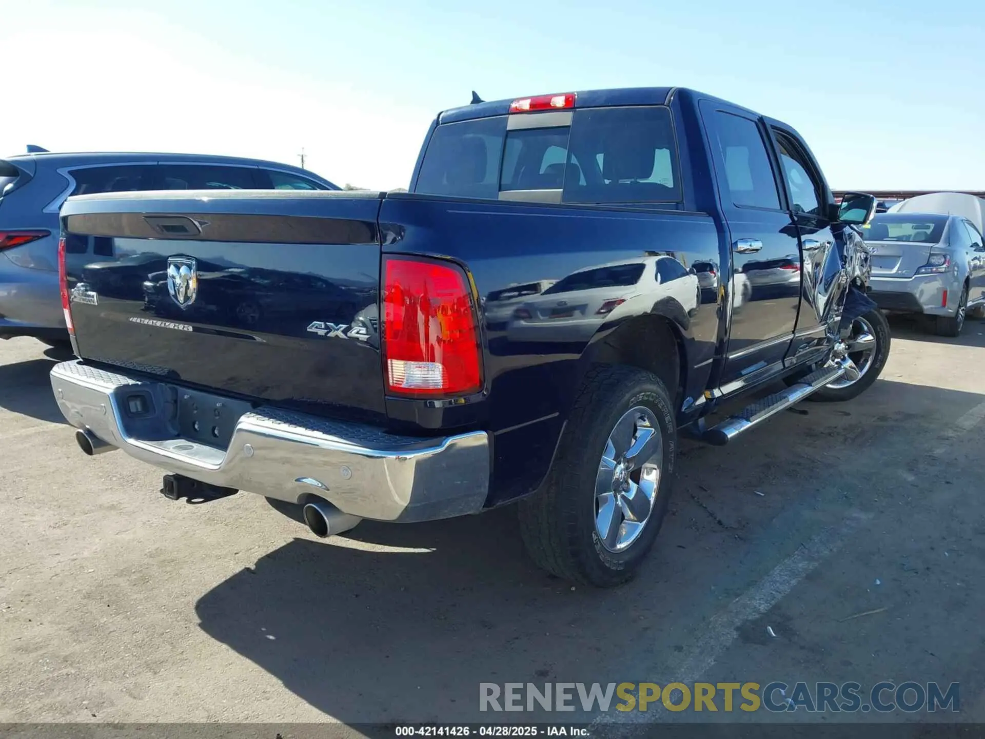 4 Photograph of a damaged car 1C6RR7LT3KS600134 RAM 1500 CLASSIC 2019