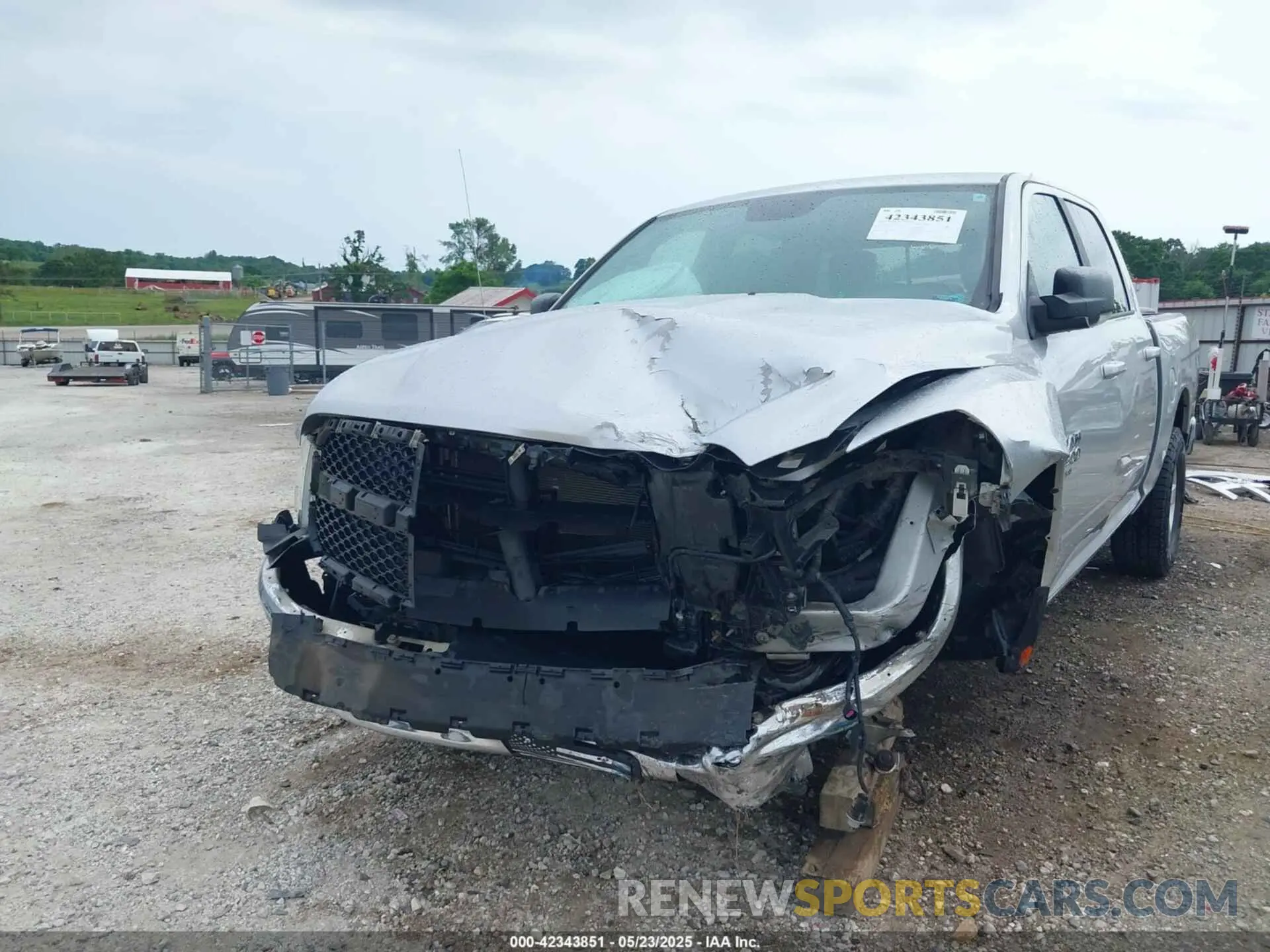 6 Photograph of a damaged car 1C6RR7LT6KS550104 RAM 1500 CLASSIC 2019
