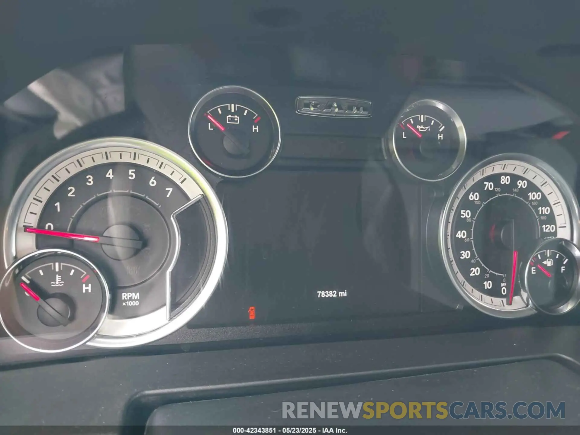 7 Photograph of a damaged car 1C6RR7LT6KS550104 RAM 1500 CLASSIC 2019