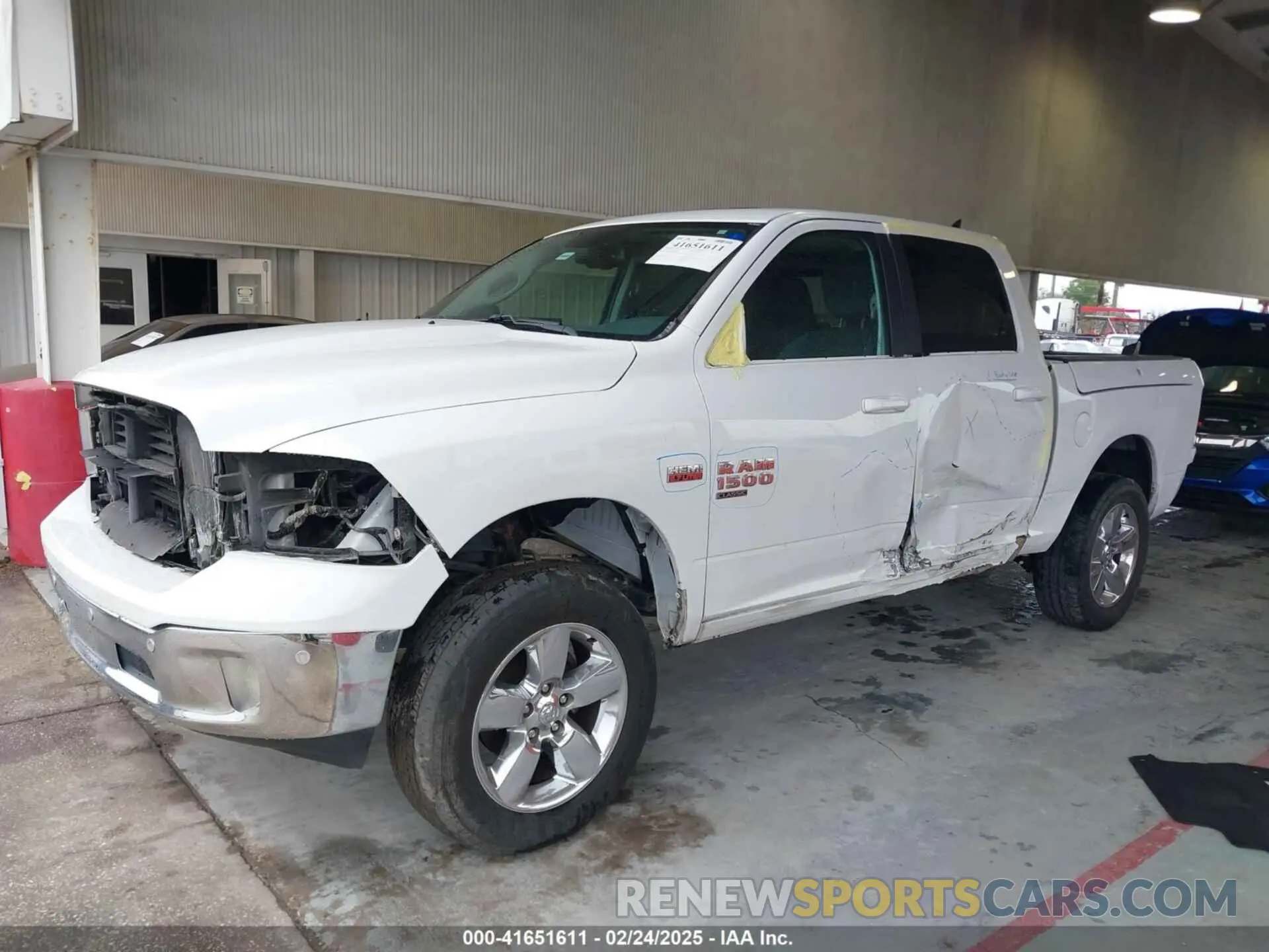 15 Photograph of a damaged car 1C6RR7LT8KS526791 RAM 1500 CLASSIC 2019