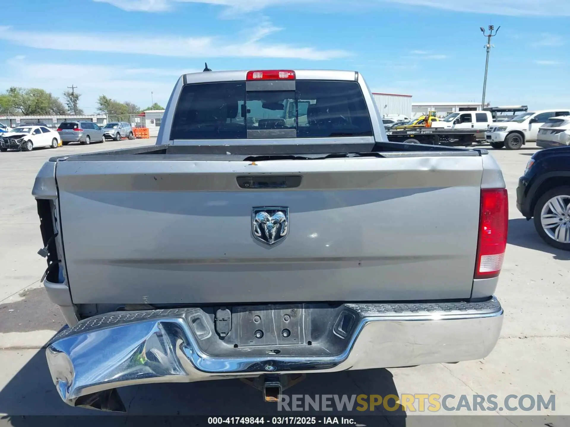 16 Photograph of a damaged car 1C6RR7LT8KS605782 RAM 1500 CLASSIC 2019