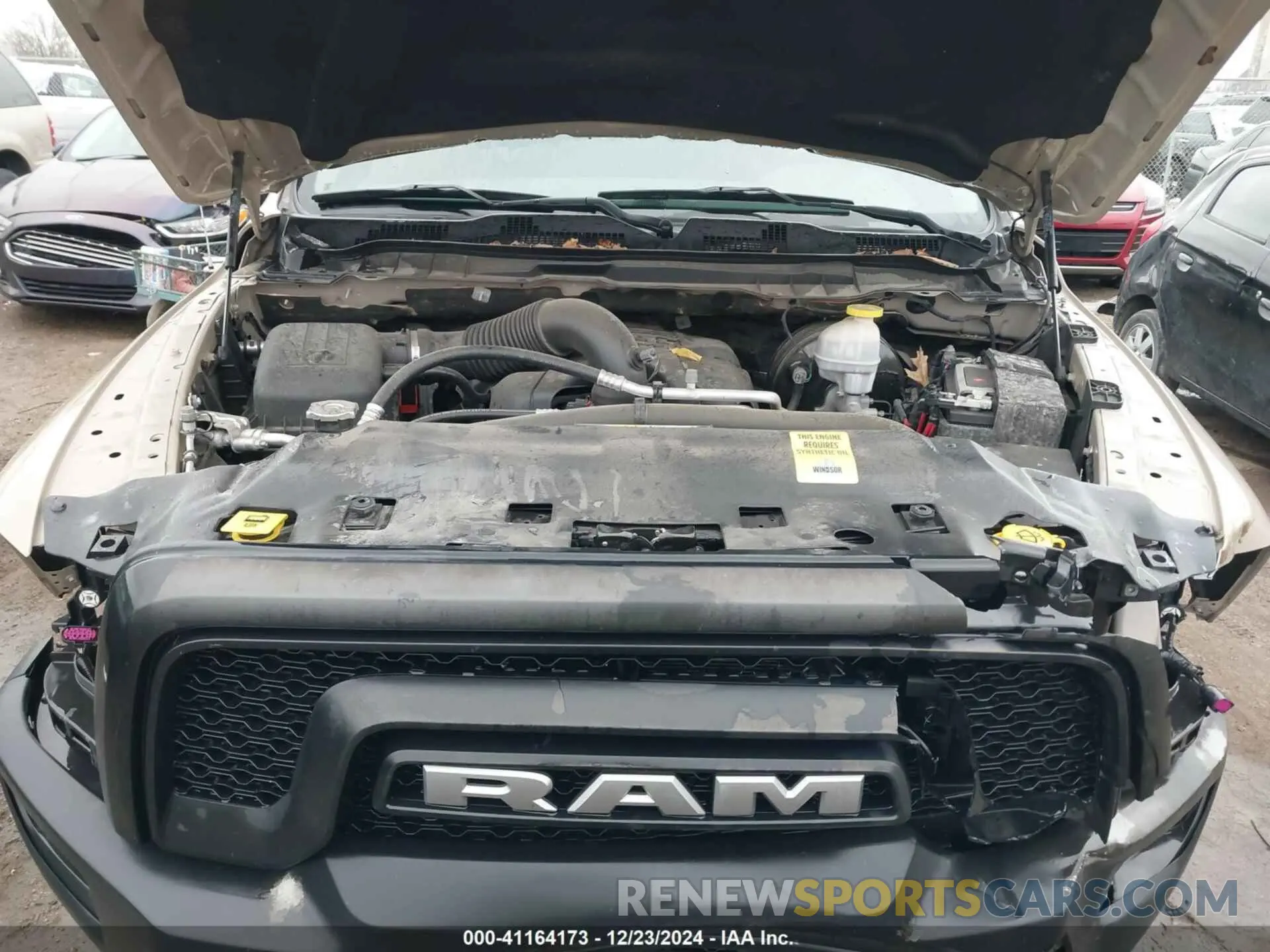 10 Photograph of a damaged car 1C6RR7LT8KS737635 RAM 1500 CLASSIC 2019