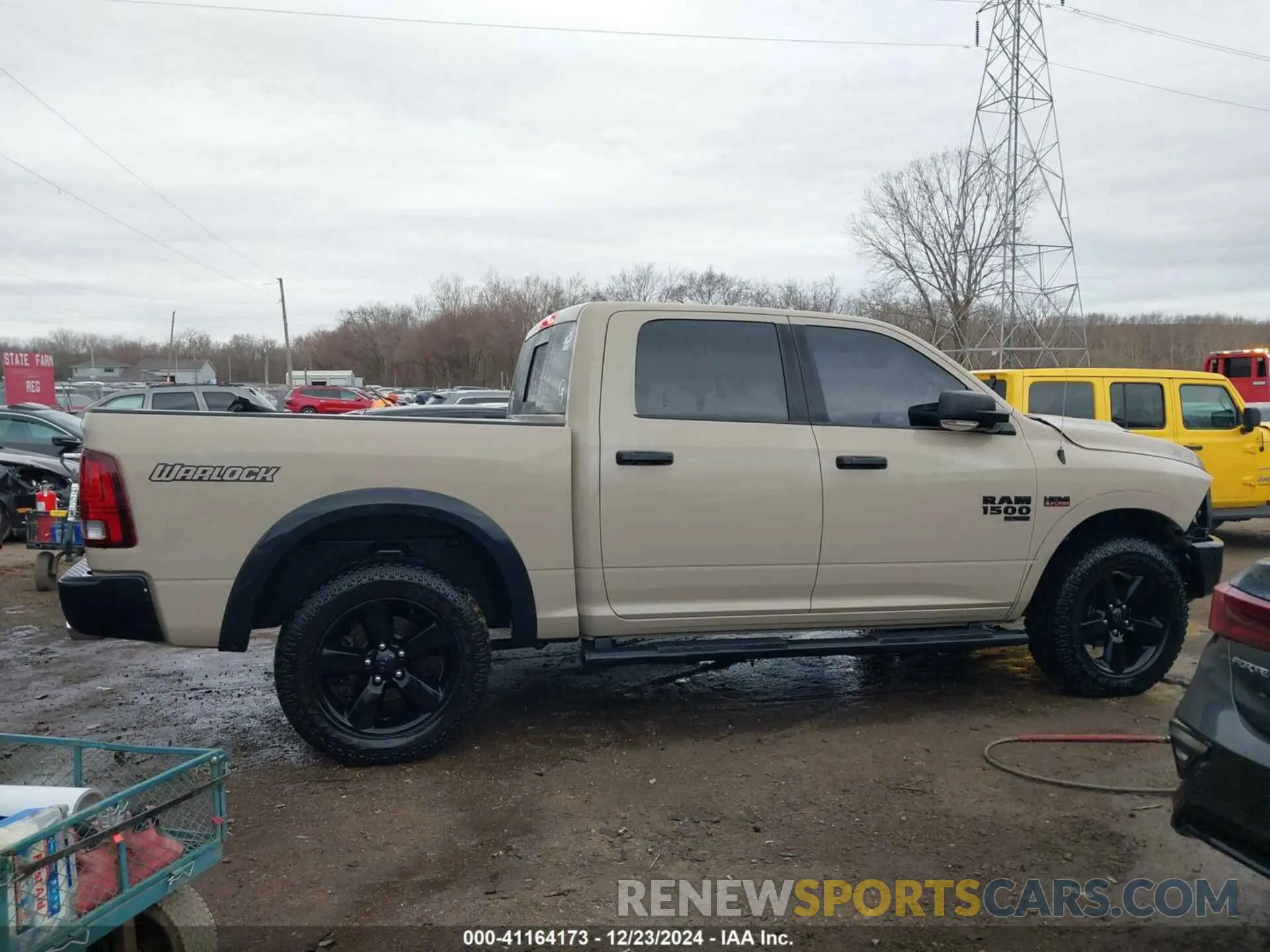 14 Photograph of a damaged car 1C6RR7LT8KS737635 RAM 1500 CLASSIC 2019