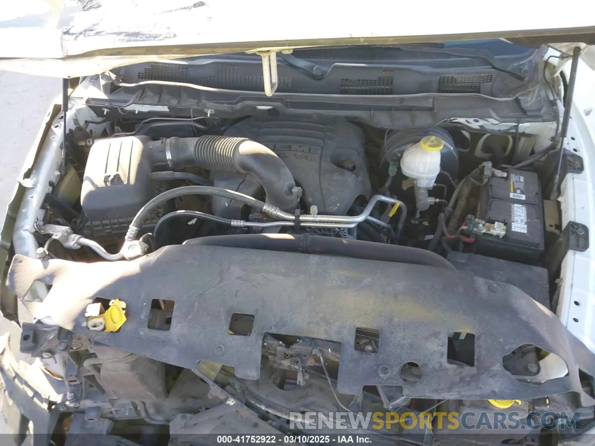 10 Photograph of a damaged car 1C6RR7LT9KS527190 RAM 1500 CLASSIC 2019