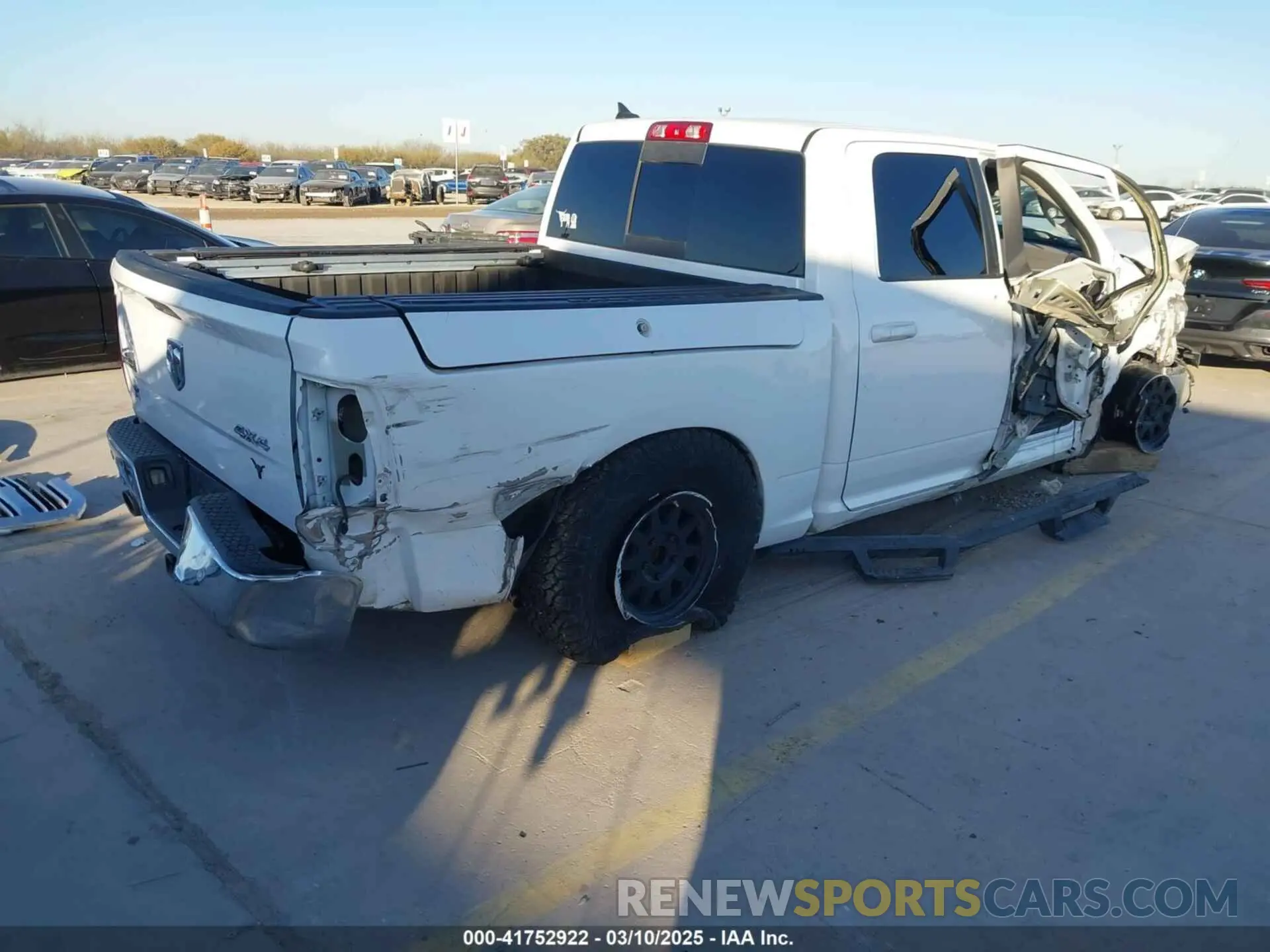 4 Photograph of a damaged car 1C6RR7LT9KS527190 RAM 1500 CLASSIC 2019