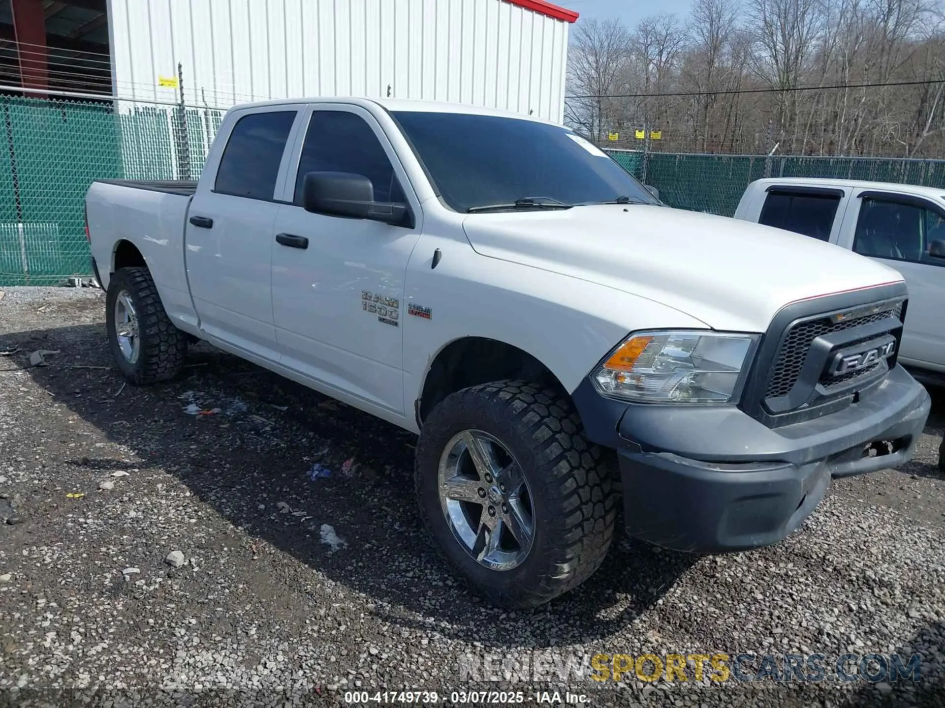 1 Photograph of a damaged car 1C6RR7ST2KS731153 RAM 1500 CLASSIC 2019