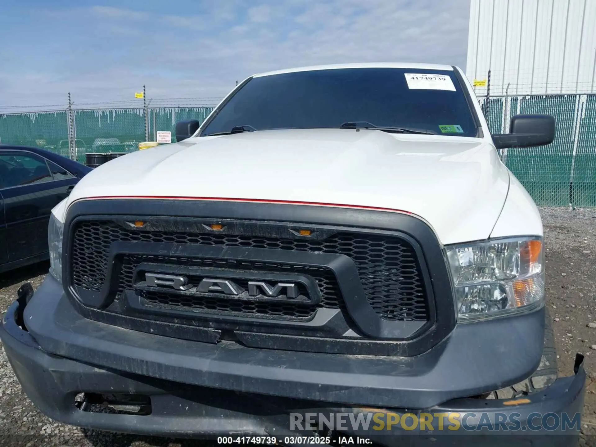 6 Photograph of a damaged car 1C6RR7ST2KS731153 RAM 1500 CLASSIC 2019