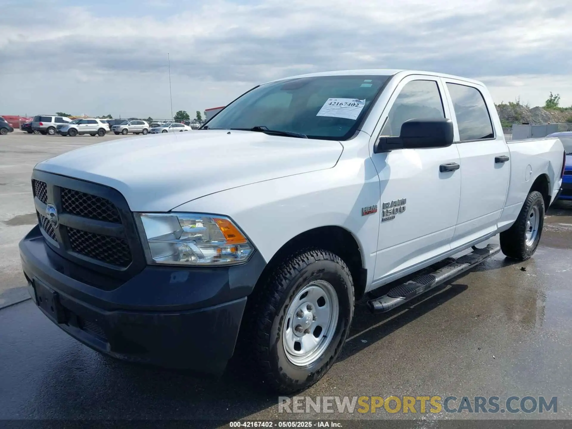 2 Photograph of a damaged car 1C6RR7ST3KS688104 RAM 1500 CLASSIC 2019