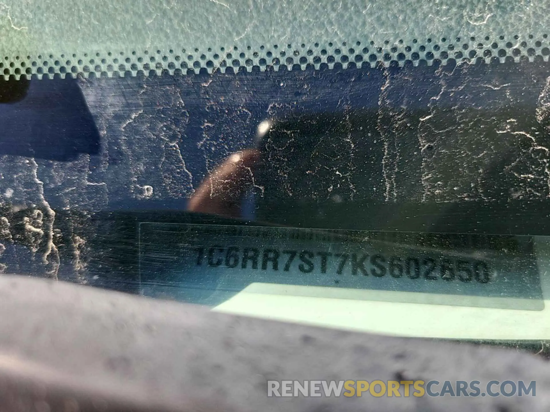 18 Photograph of a damaged car 1C6RR7ST7KS602650 RAM 1500 CLASSIC 2019