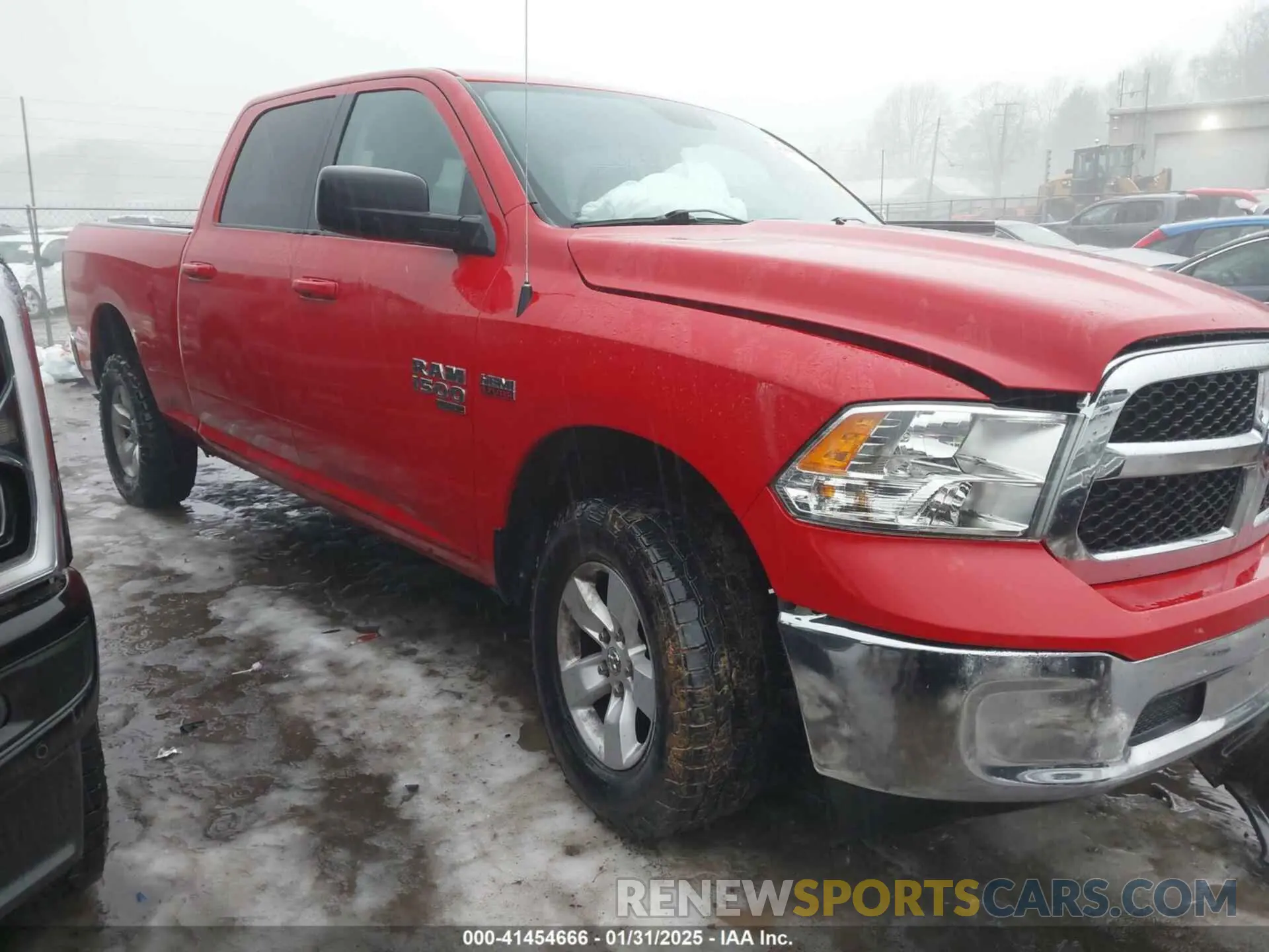 1 Photograph of a damaged car 1C6RR7TT1KS510559 RAM 1500 CLASSIC 2019