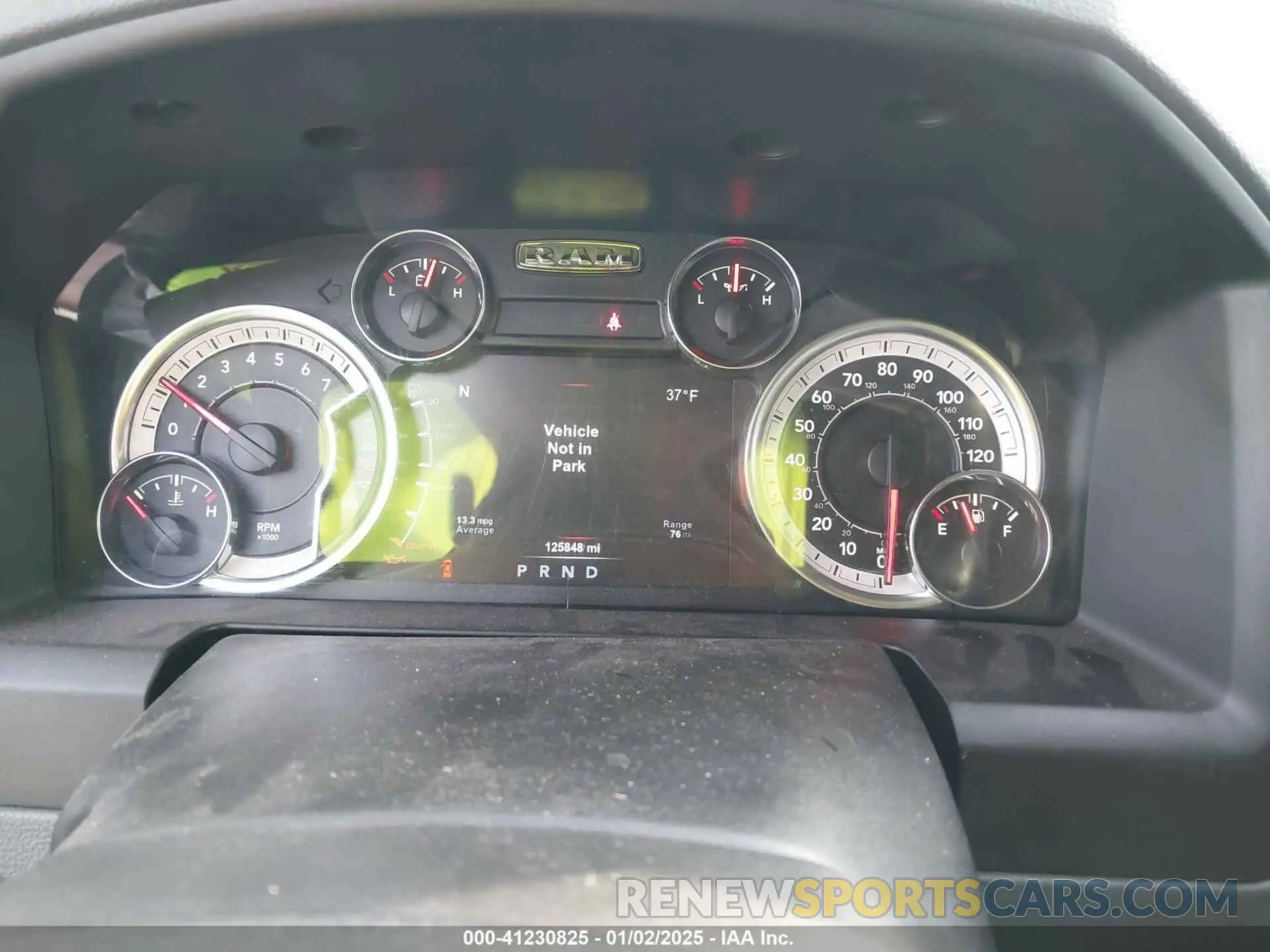 7 Photograph of a damaged car 1C6RR7TT1KS513056 RAM 1500 CLASSIC 2019
