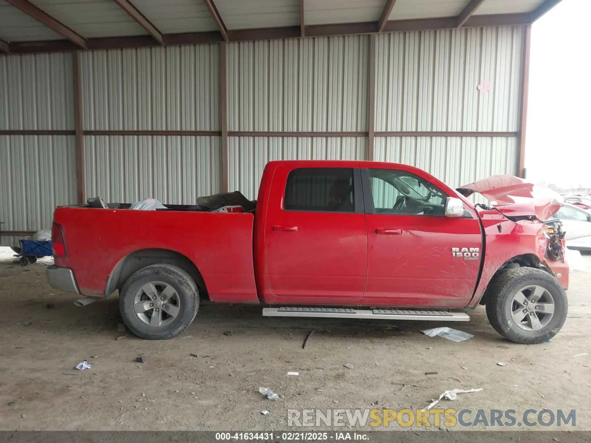 13 Photograph of a damaged car 1C6RR7TT1KS654516 RAM 1500 CLASSIC 2019